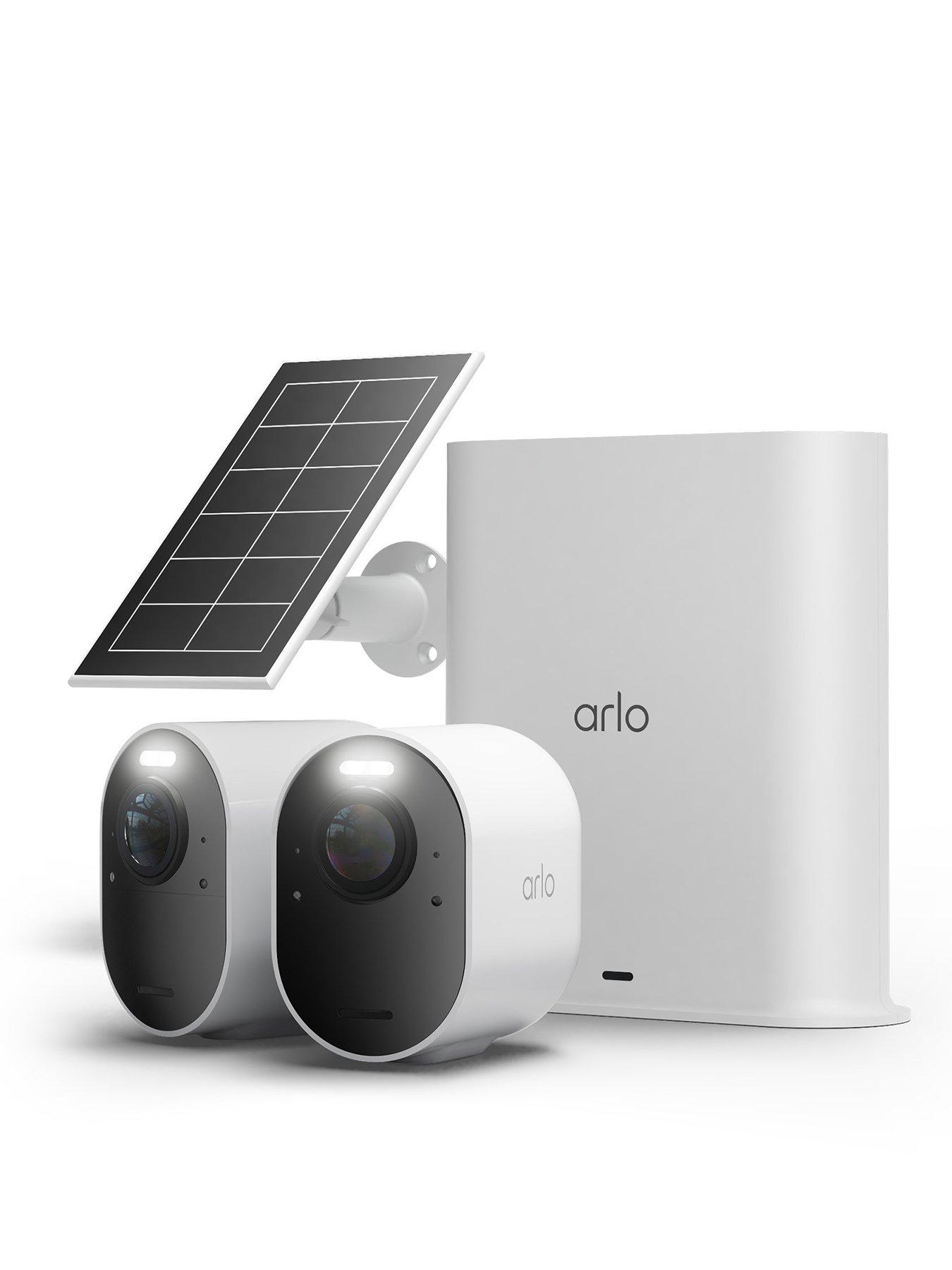 Arlo ARLO Ultra 3 4K 2 Security Cameras Kit and Solar Panel Kit