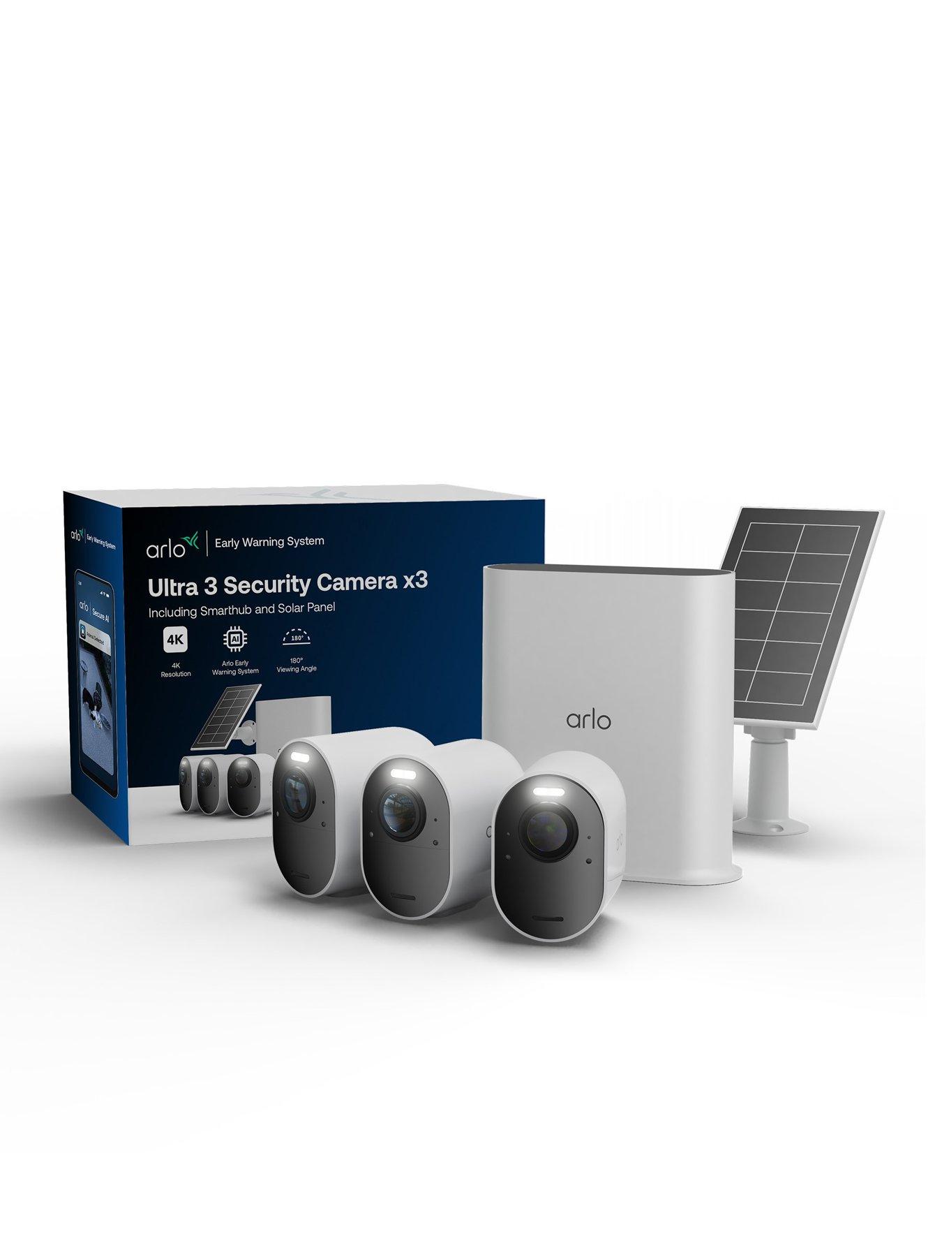 Image 2 of 8 of Arlo ARLO Ultra 3 4K 3 Security Cameras Kit and Solar Panel Kit