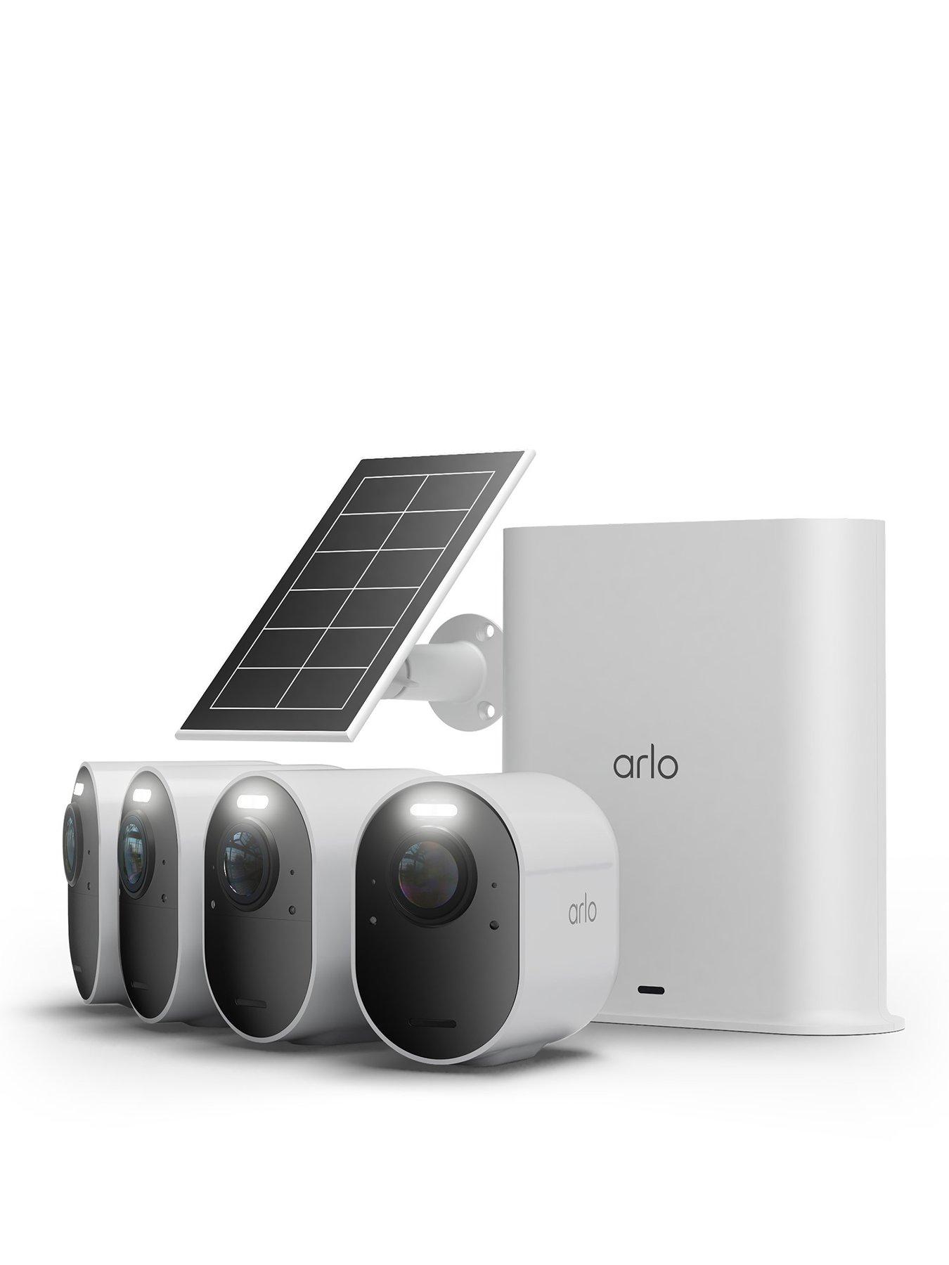 Arlo ARLO Ultra 3 4K 4 Security Cameras Kit and Solar Panel Kit