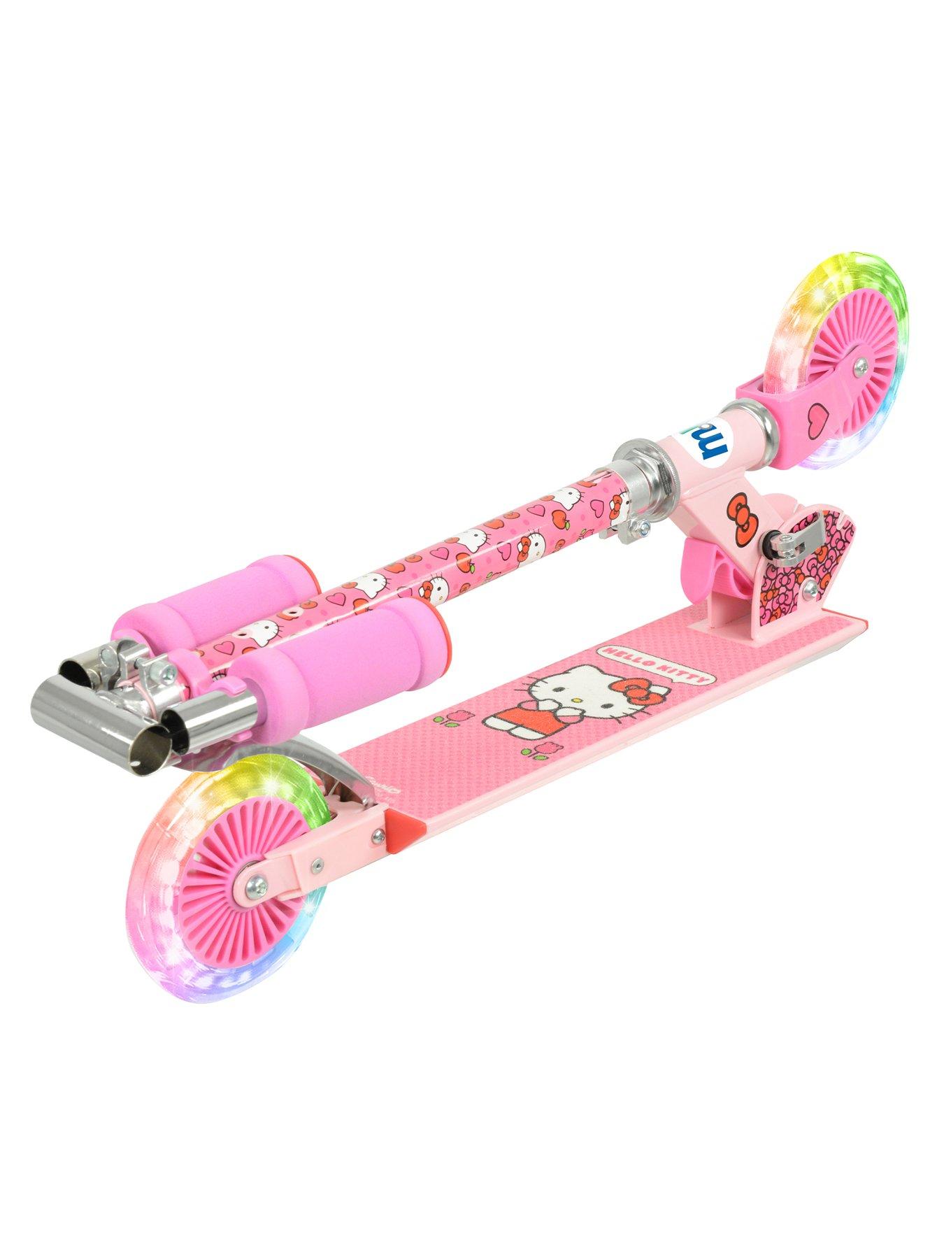 Image 7 of 7 of Hello Kitty Light-Up Wheels Folding Inline Scooter