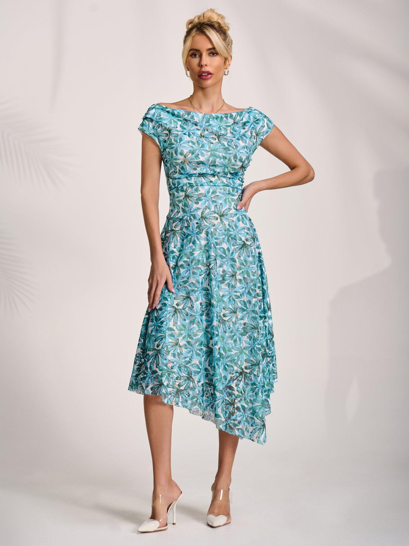 blue shift dresses Small-Medium Short Dress in Blue