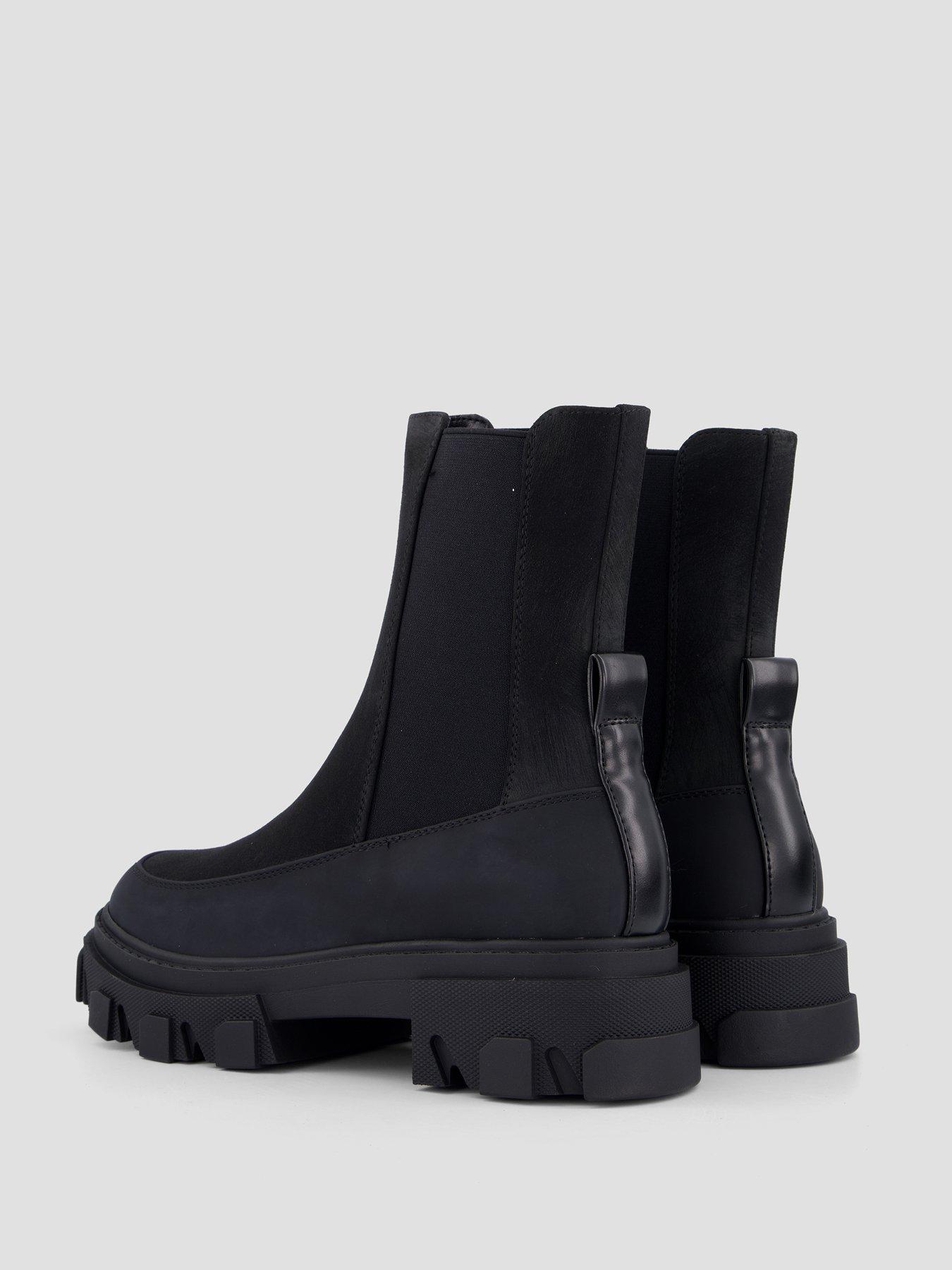 Image 6 of 7 of Only Onltola-1 Nubuck Pu Chunky Boot - Noos