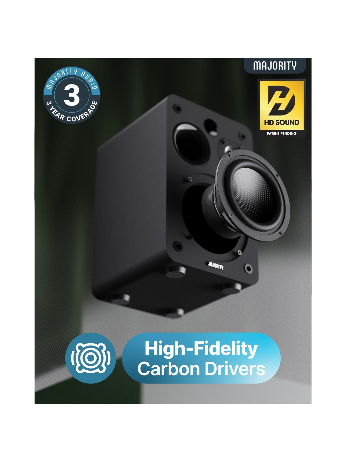 Image 3 of 7 of Majority MAJORITY D70X ACTIVE BOOK SHELF SPEAKER