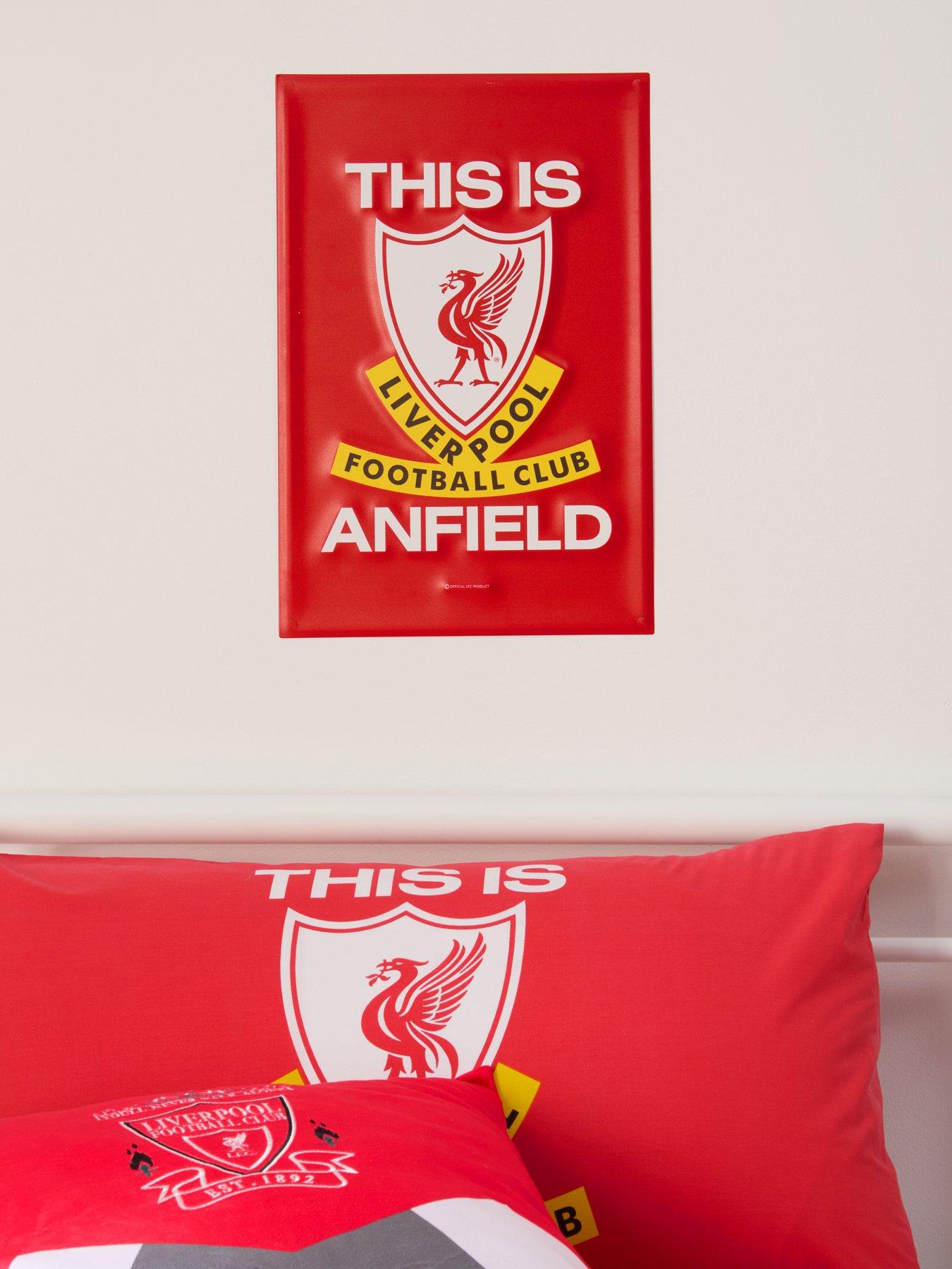 Image 1 of 7 of Liverpool FC Metal Sign Tia