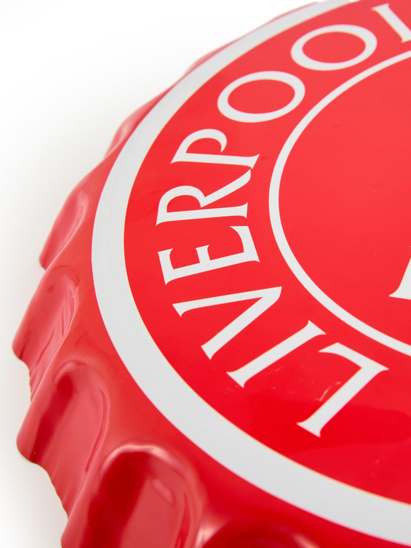 Image 4 of 7 of Liverpool FC Bottle Top Wall Art