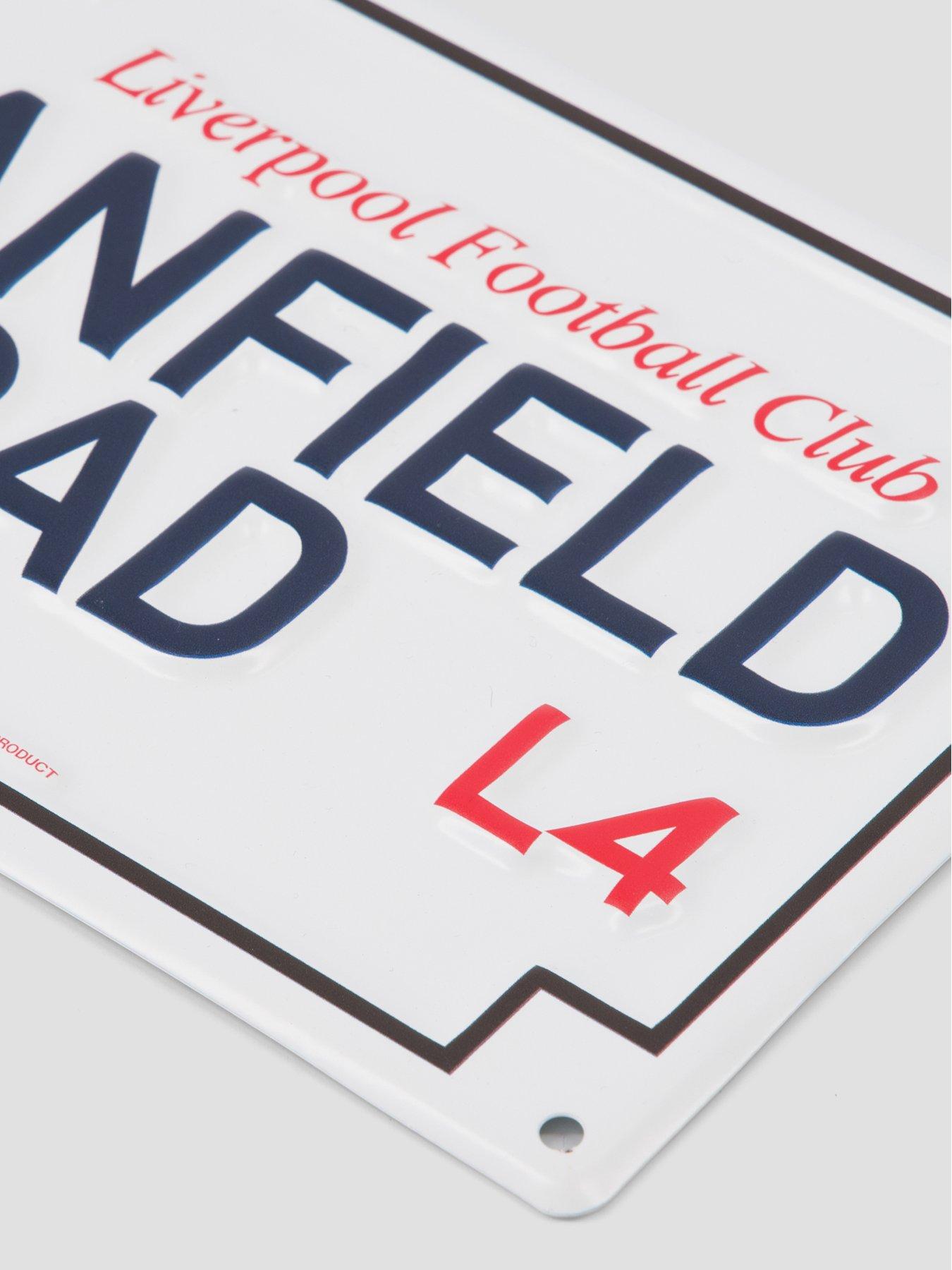 Image 2 of 4 of Liverpool FC Small Metal Anfield Road Sign