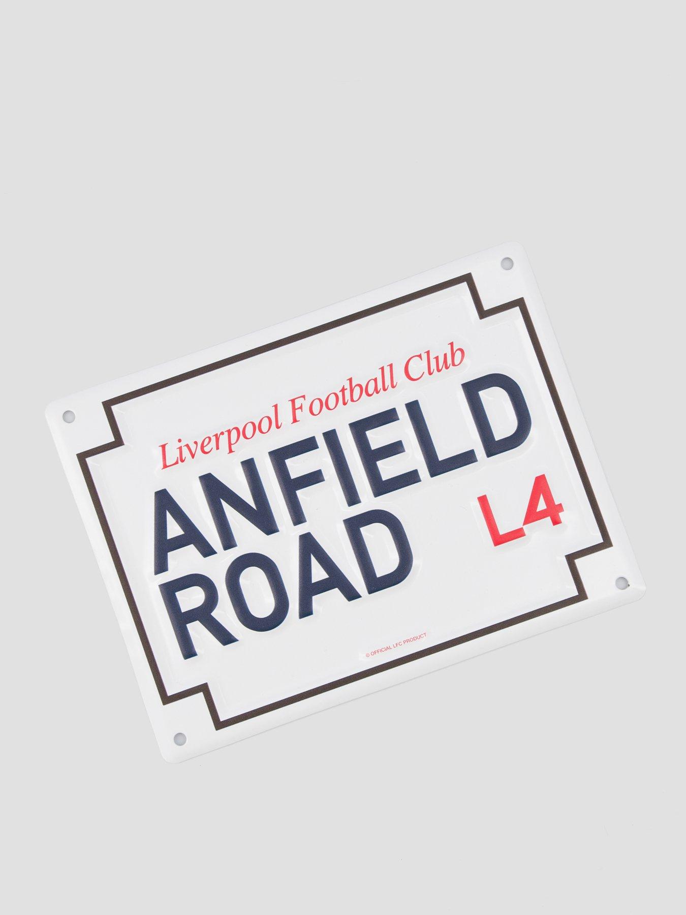 Image 3 of 4 of Liverpool FC Small Metal Anfield Road Sign