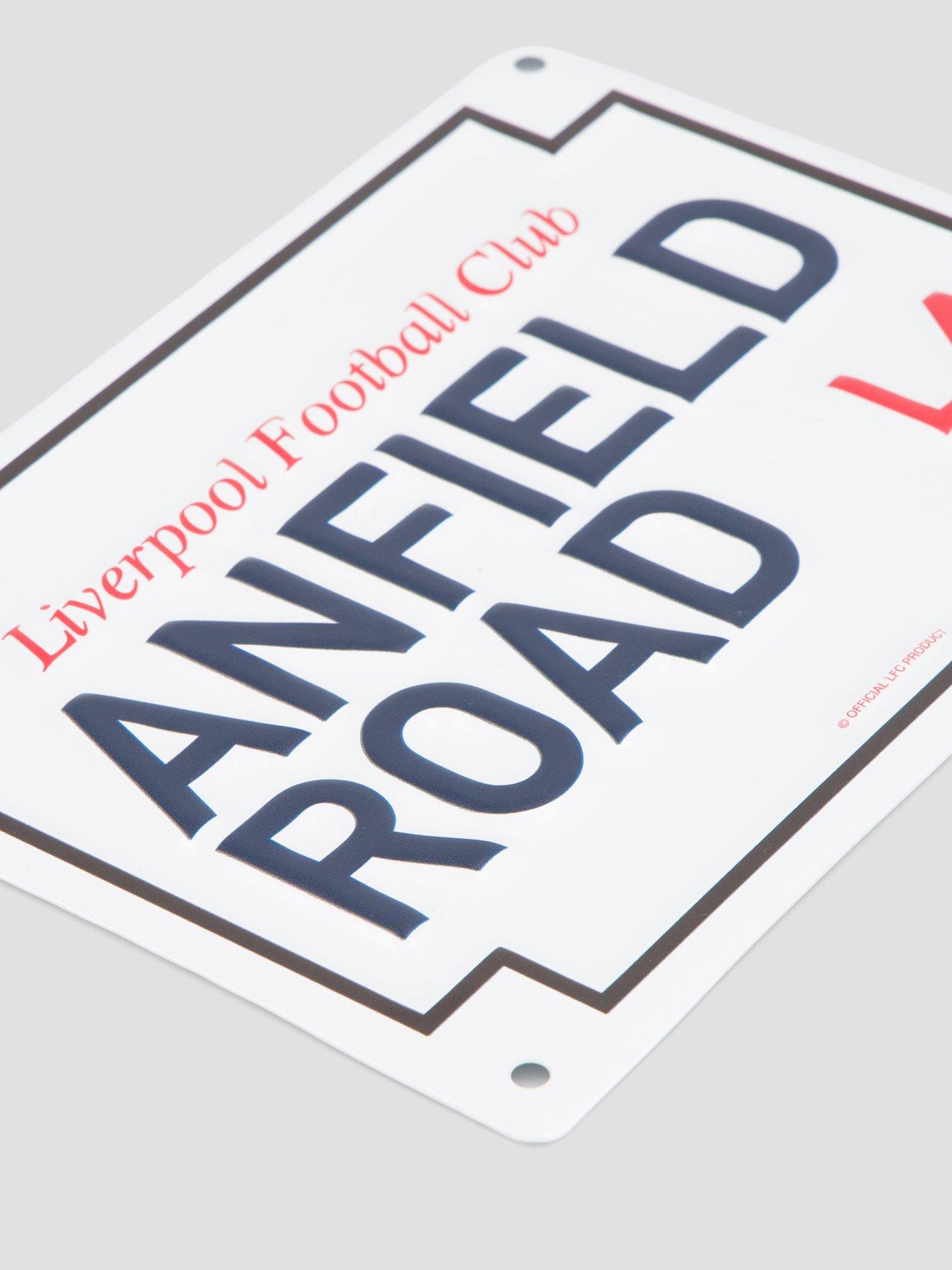 Image 4 of 4 of Liverpool FC Small Metal Anfield Road Sign