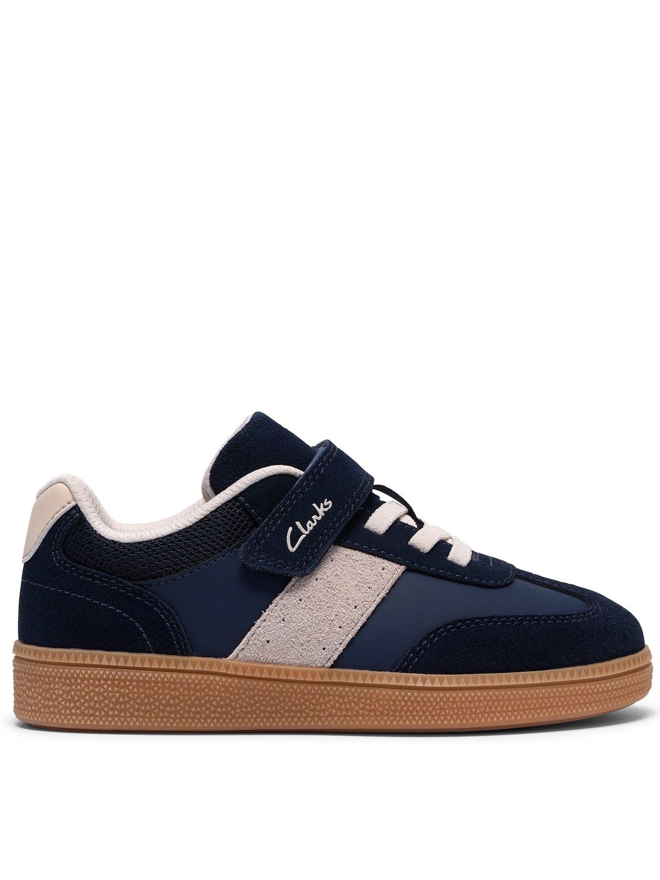 Clarks Younger Cypress Step Trainer - Navy