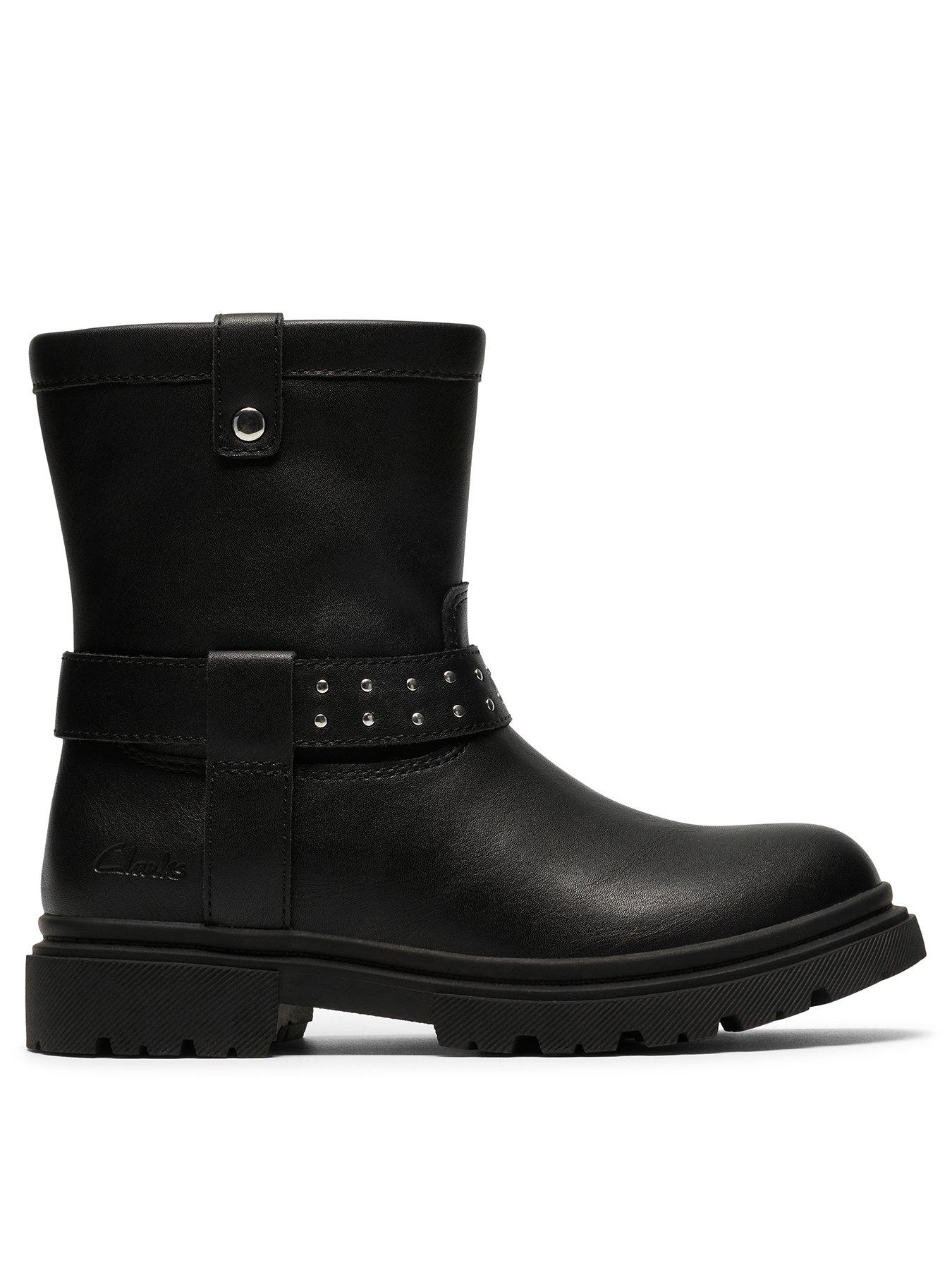 Clarks Younger Zariah Edge Boot - Black