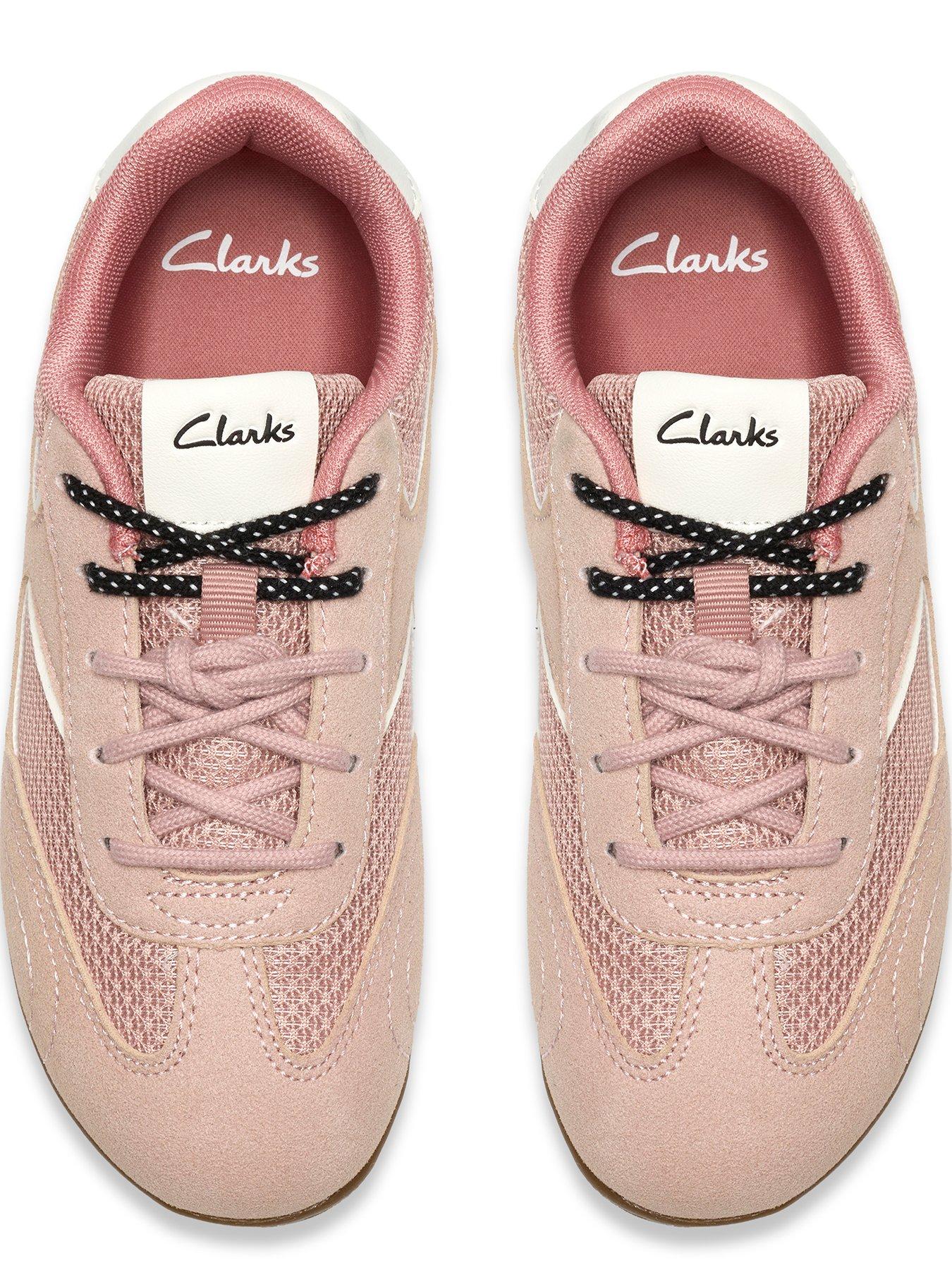 Image 4 of 6 of Clarks Kids Dreama Mist Trainer - Pink