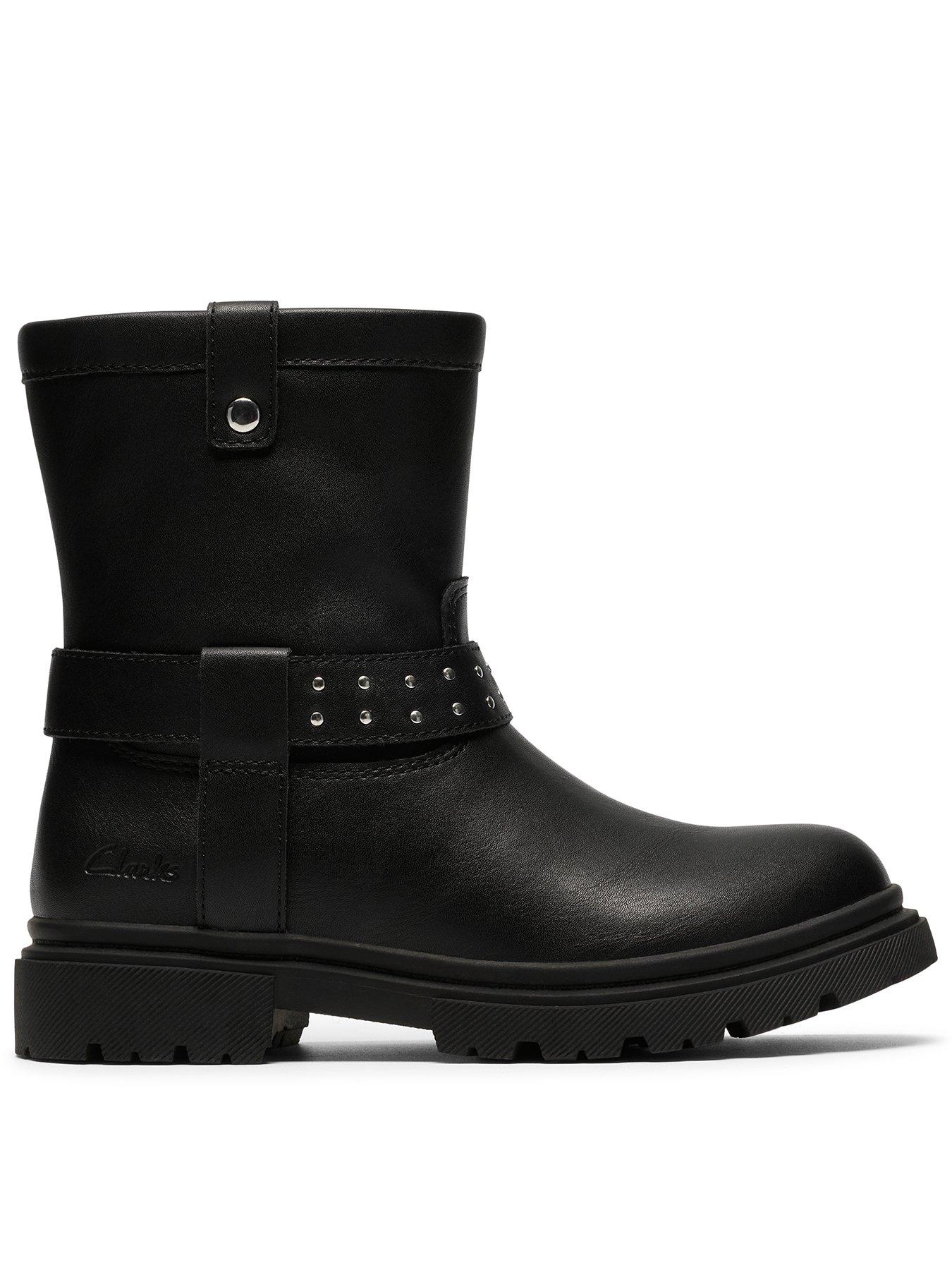 Clarks Toddler Zariah Edge Boot - Black