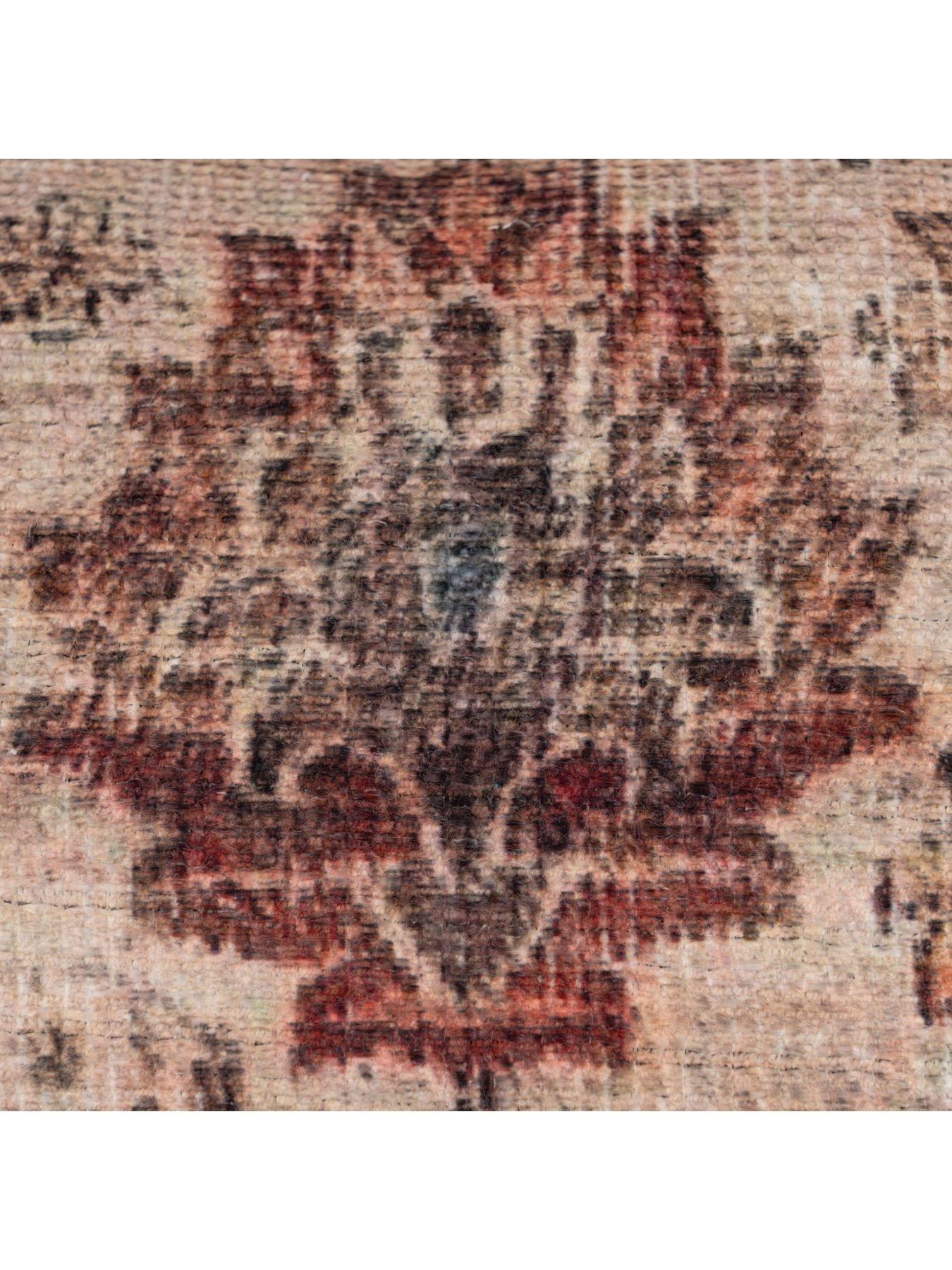 Image 4 of 4 of Kukoon Flatwoven Washable Earthy Flora Area Rug - Shannon