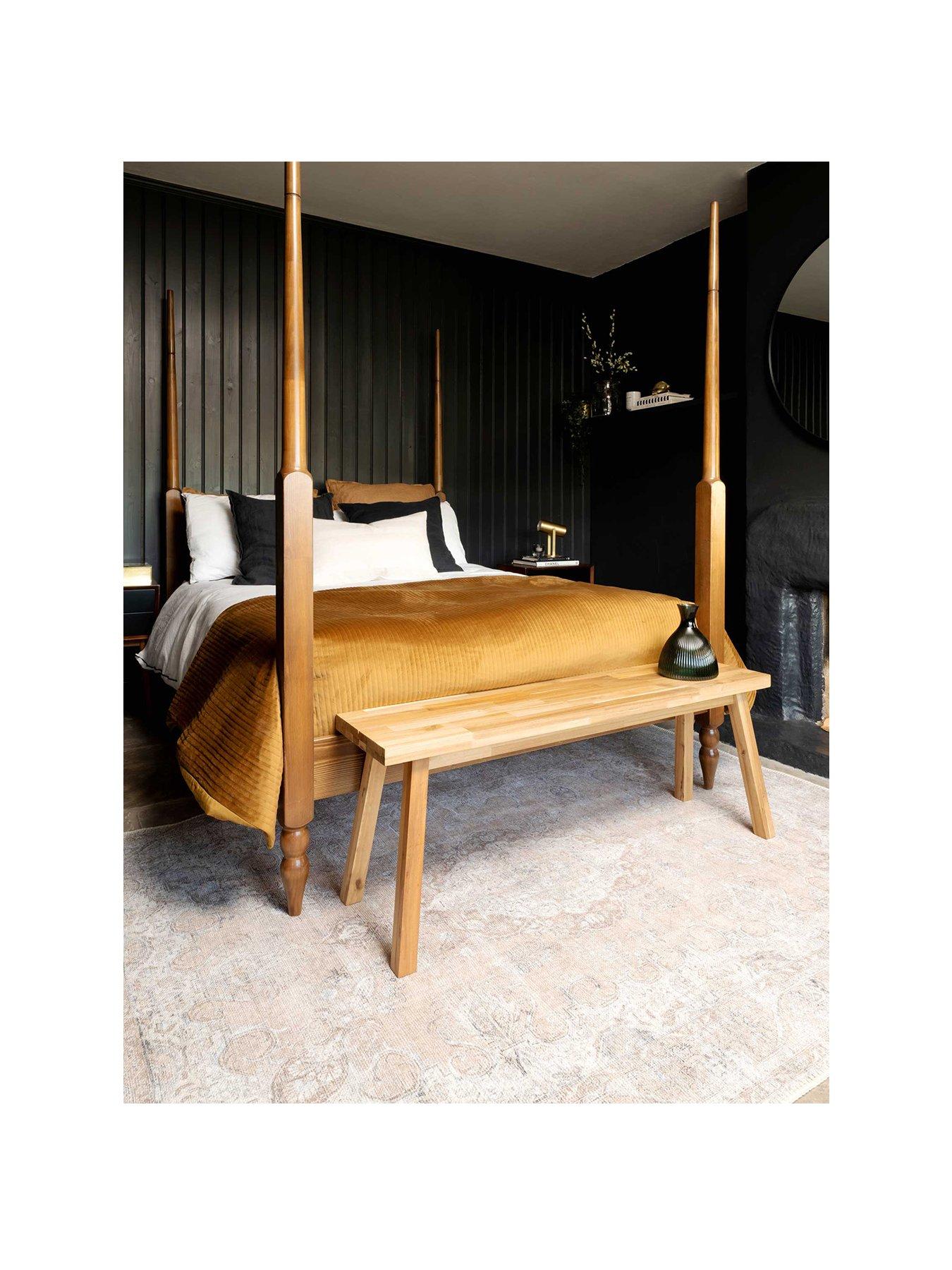 Image 2 of 6 of Kukoon Flatwoven Washable Traditional Distressed Beige Rug - Zoe