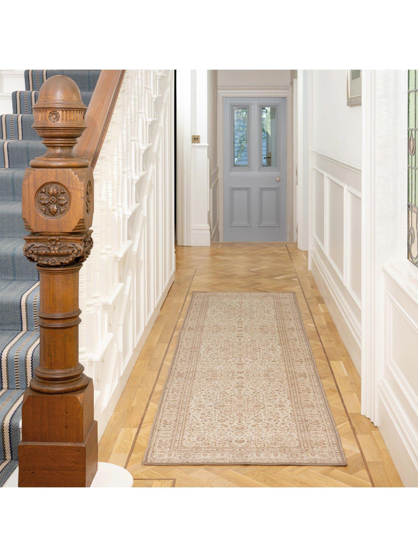 Image 6 of 7 of Kukoon Soft Washable Cream Vintage Rug - Adeline