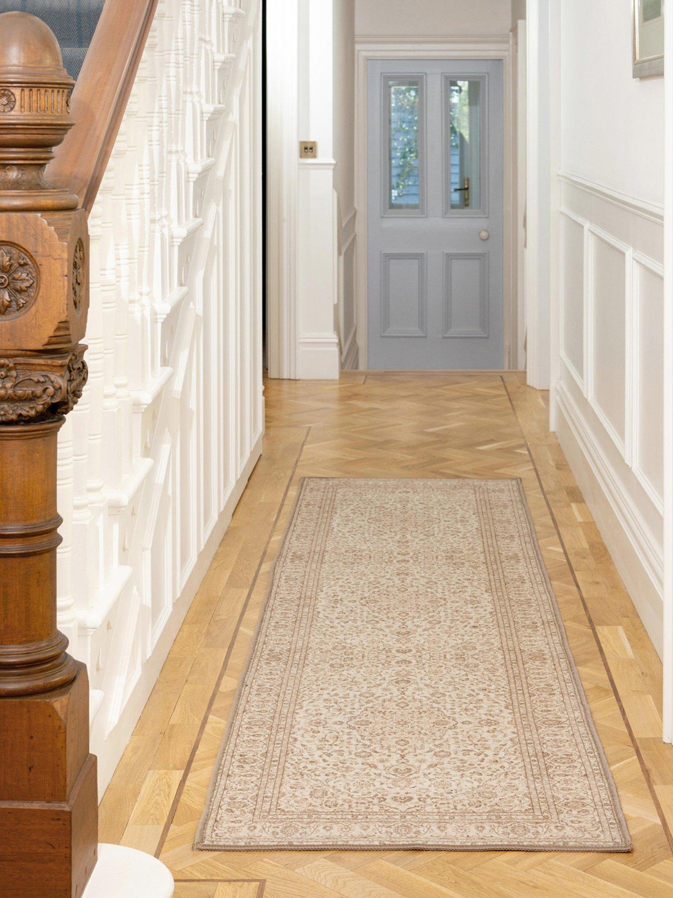 Image 1 of 4 of Kukoon Soft Washable Cream Vintage Runner - Adeline