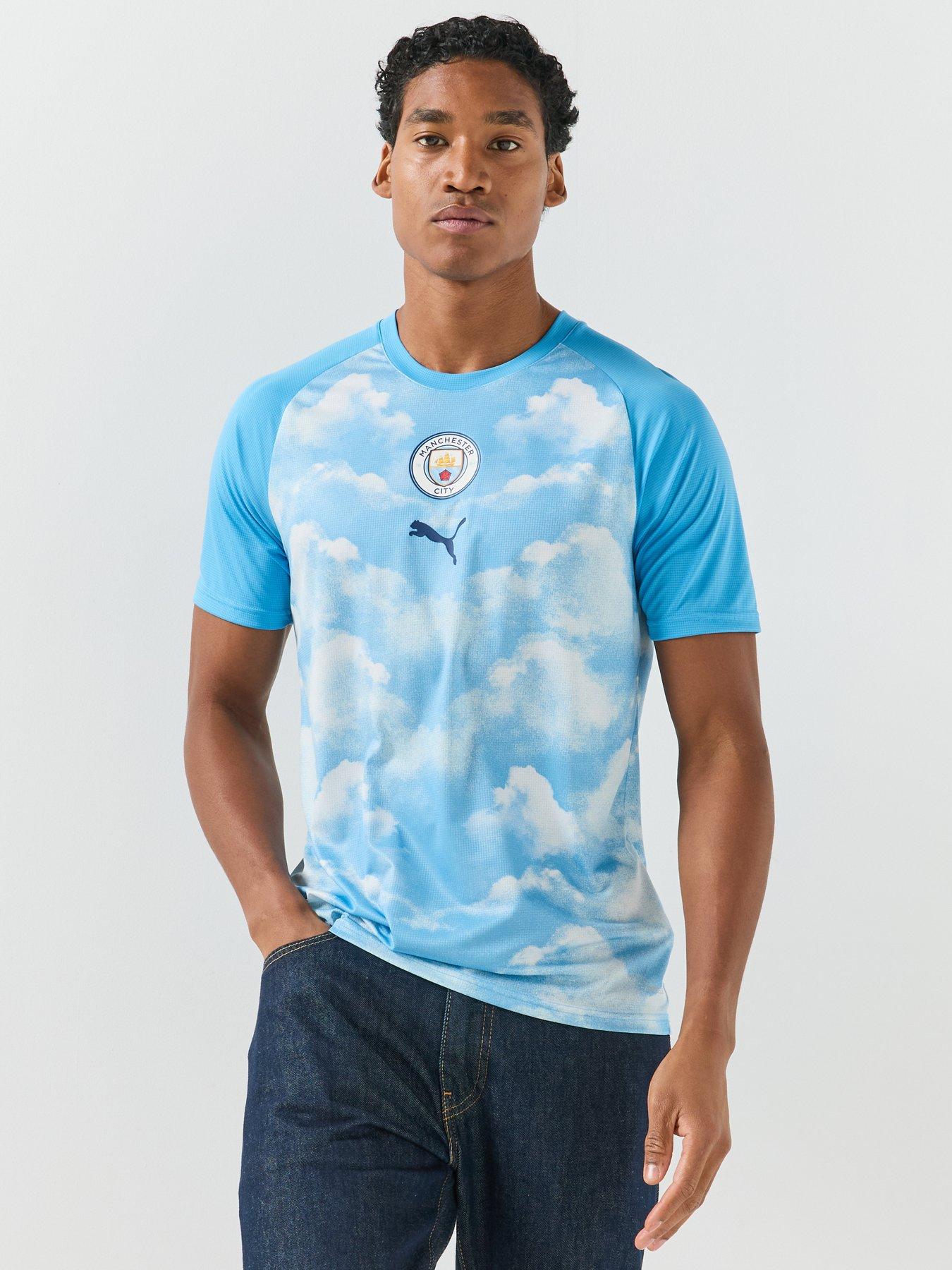 Image 1 of 5 of Puma Mens Manchester City 26/27 Warm Up Jersey - Blue