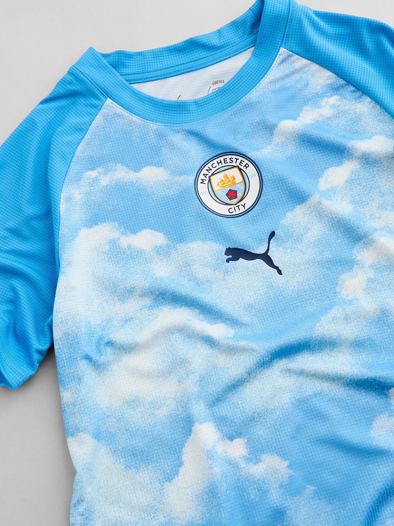 Image 4 of 4 of Puma Junior Manchester City 26/27 Warm Up Jersey - Blue