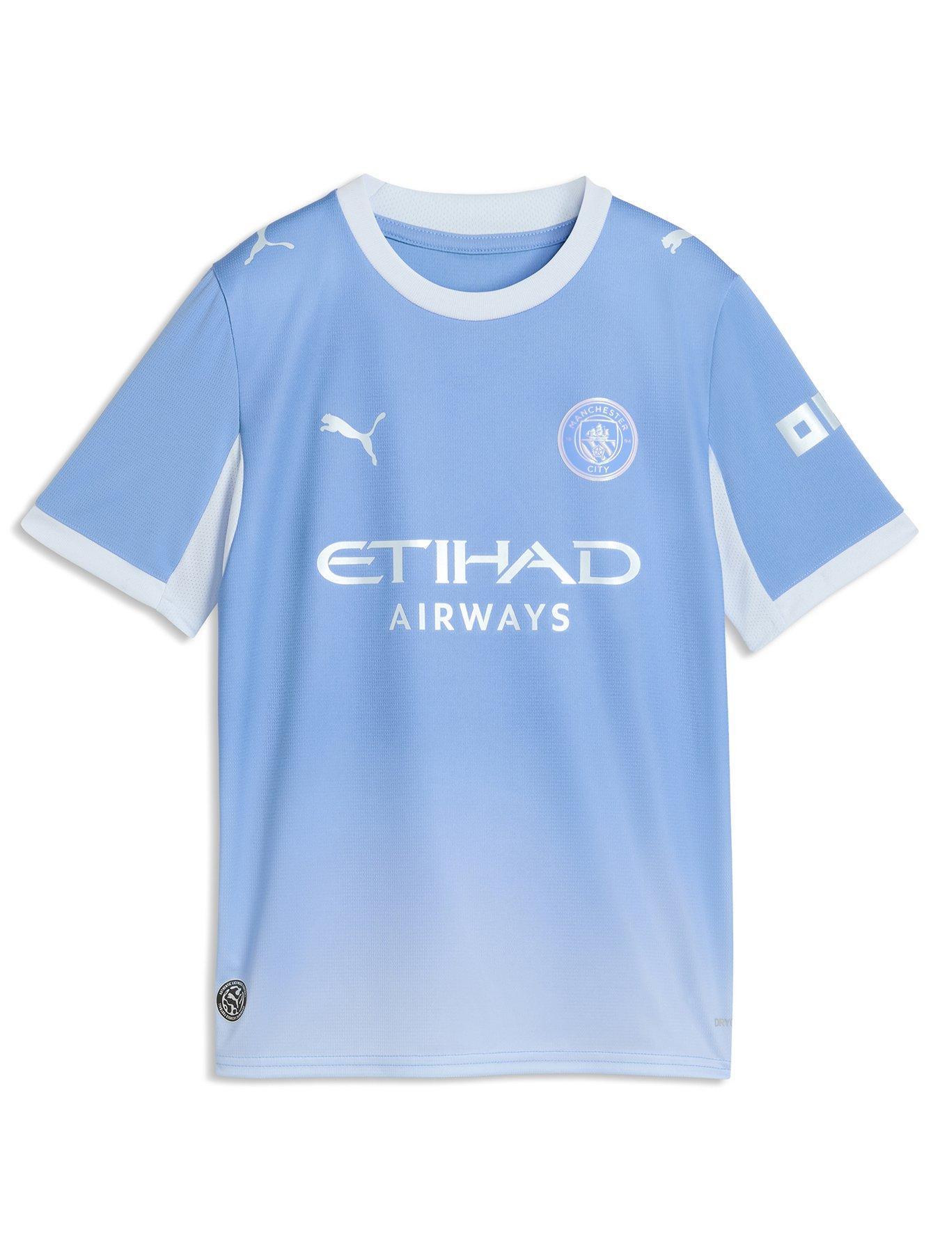 Puma Junior Manchester City 26/27 Home Replica Shirt - Blue