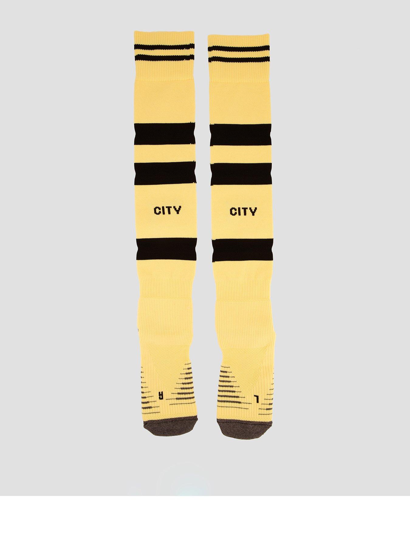 Puma Manchester City 26/27 Away Replica Sock - Black/Yellow