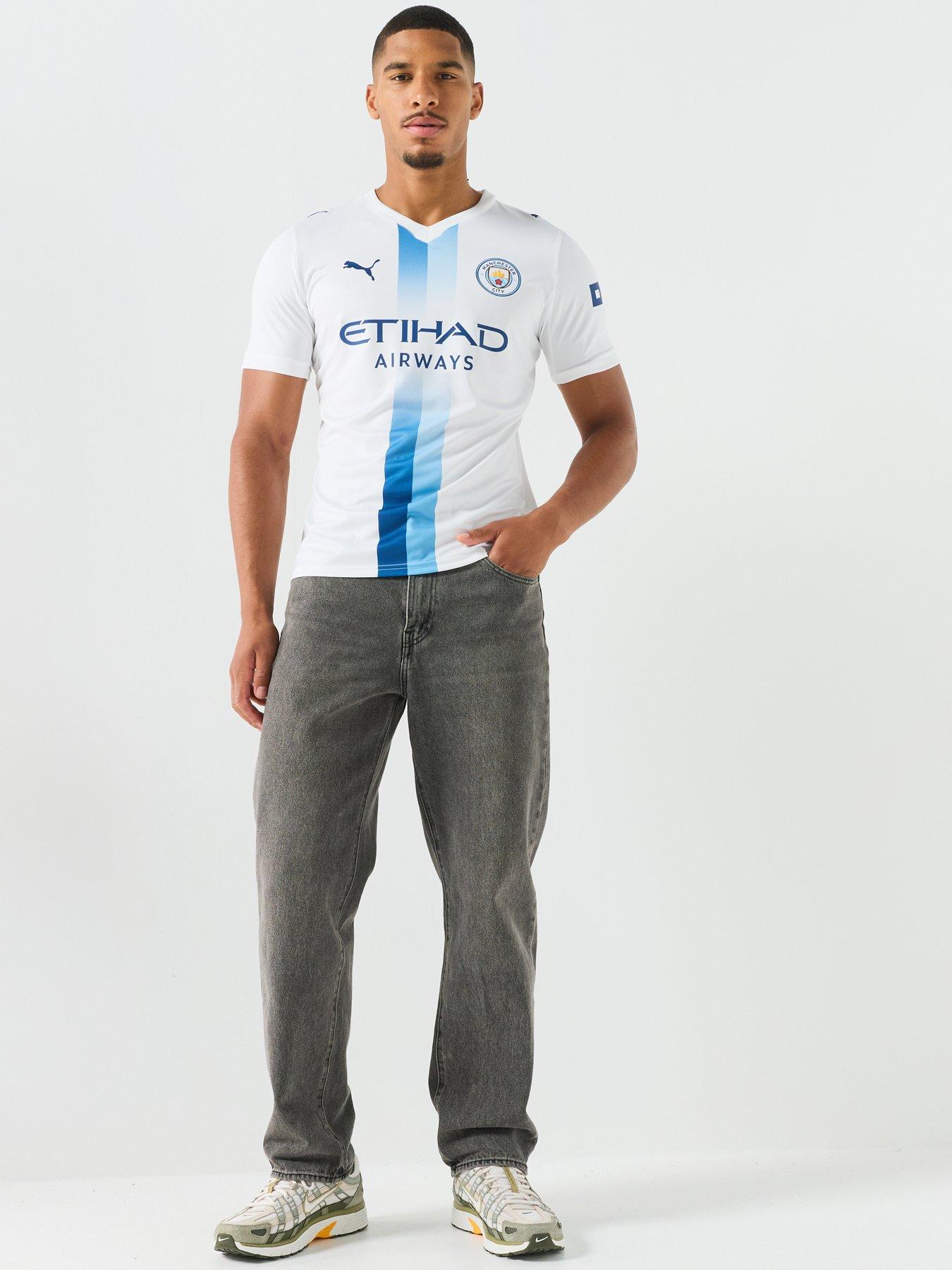 Image 3 of 5 of Puma Mens Manchester City 26/27 3rd Replica Shirt - White
