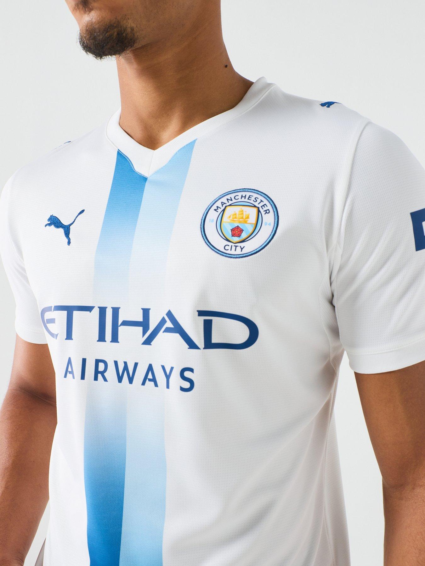 Image 4 of 5 of Puma Mens Manchester City 26/27 3rd Replica Shirt - White