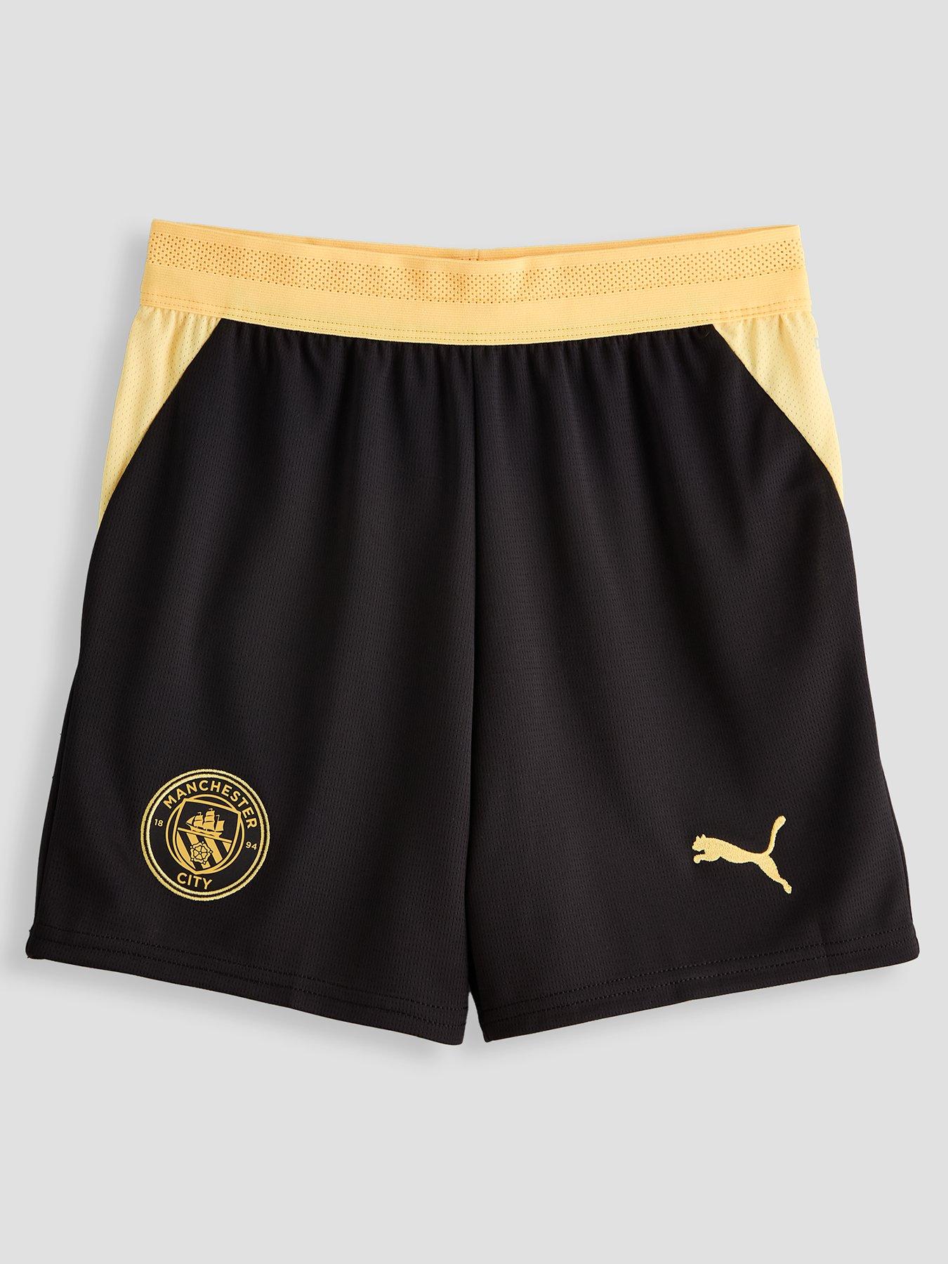 Puma Junior Manchester City 26/27 Away Replica Short - Black