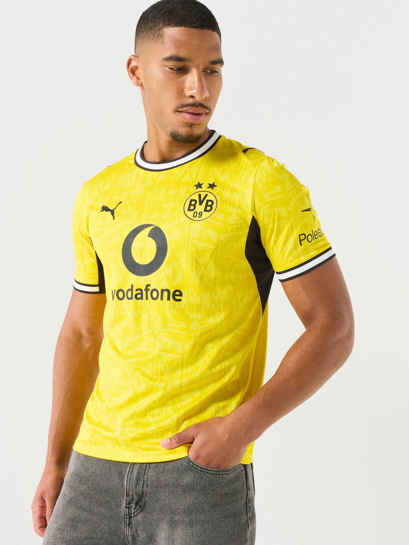 Puma Mens Bvb Borussia Dortmund 26/27 Home Replica Shirt - Yellow
