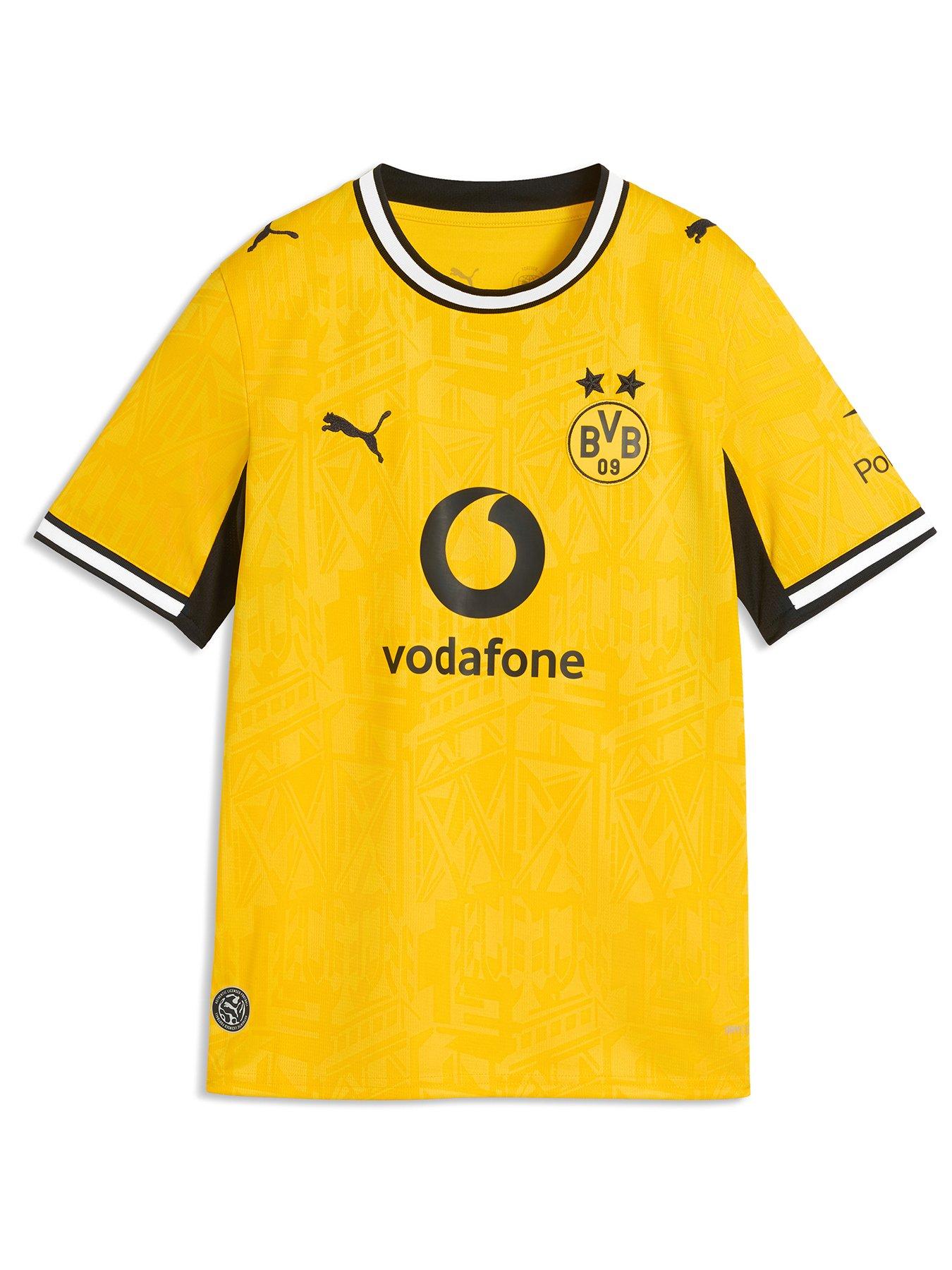 Puma Junior Bvb Home 26/27 Replica Shirt - Yellow