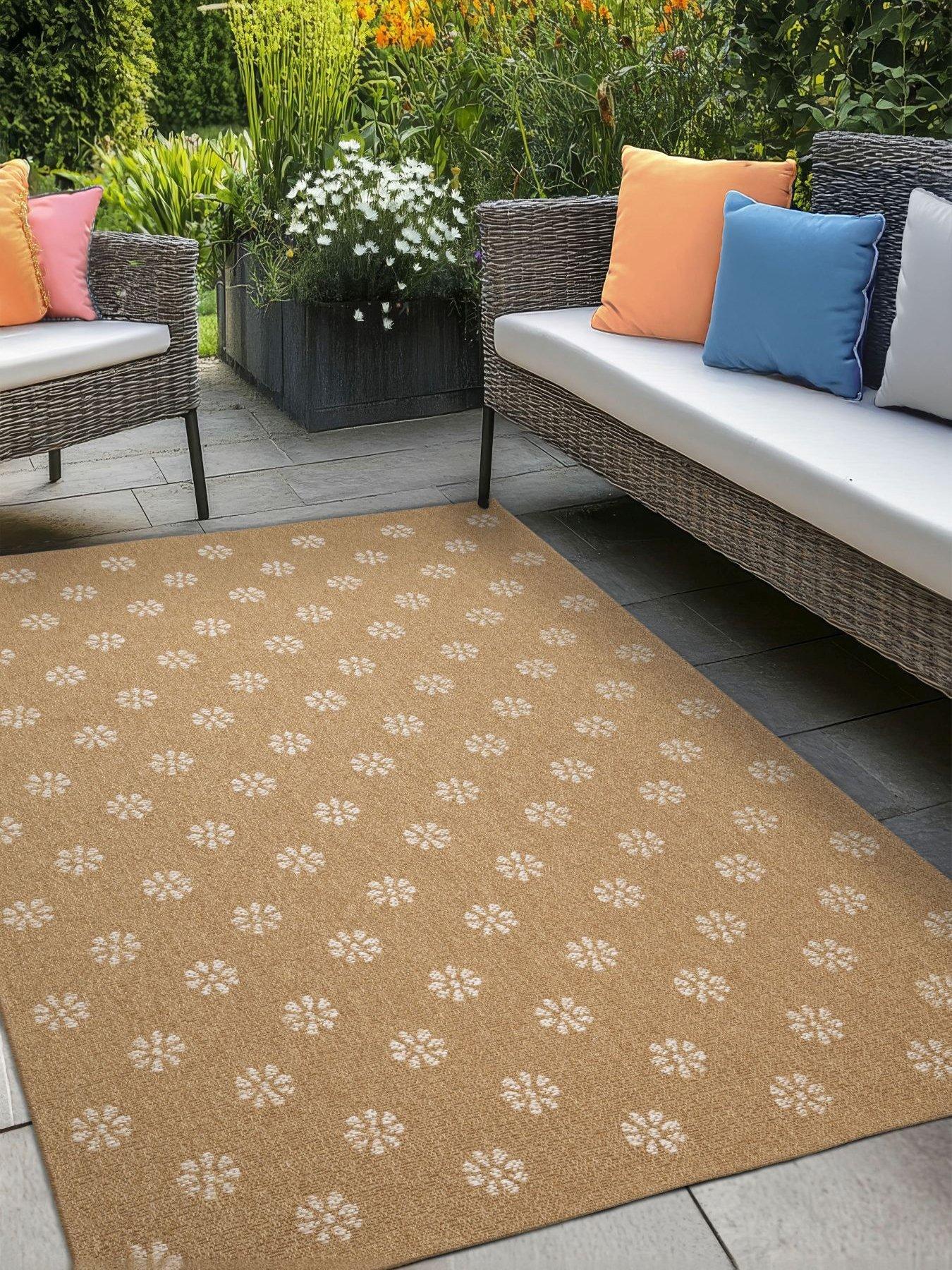 The Very Collection Arcade Daisy Indoor/Outdoor Rug