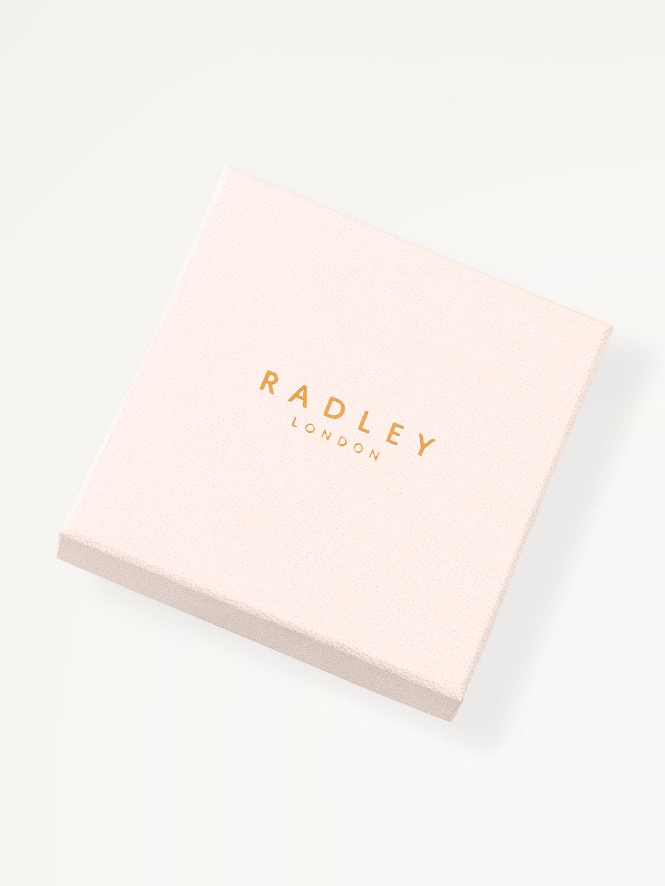 Image 4 of 4 of Radley Radley Silver Plated Stone Set Huggie Hoops &amp; Heart Stud Twin Pack