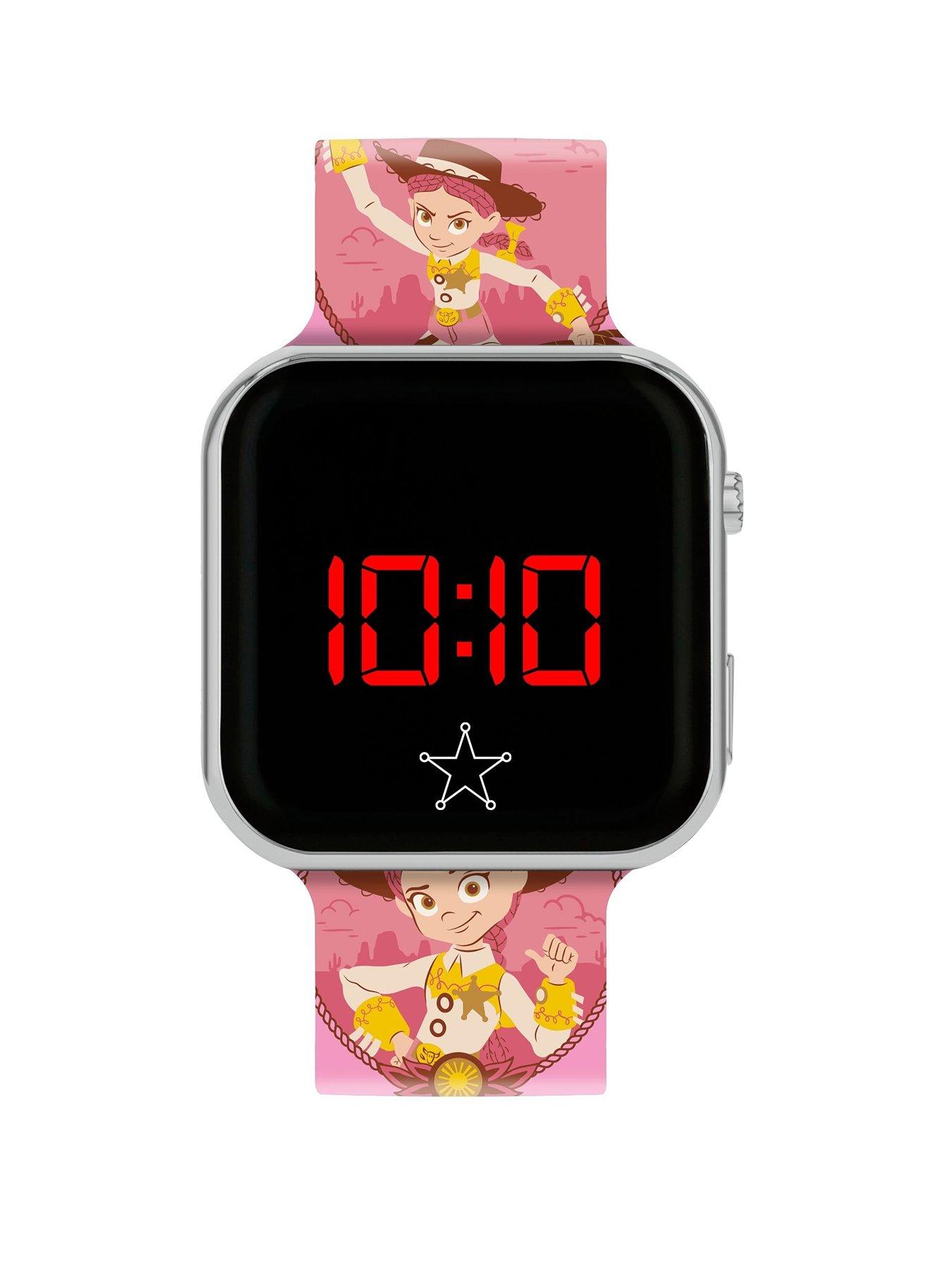 Toy Story Toy Story Jessie LED Display Watch with Silicone Character Strap for Kids