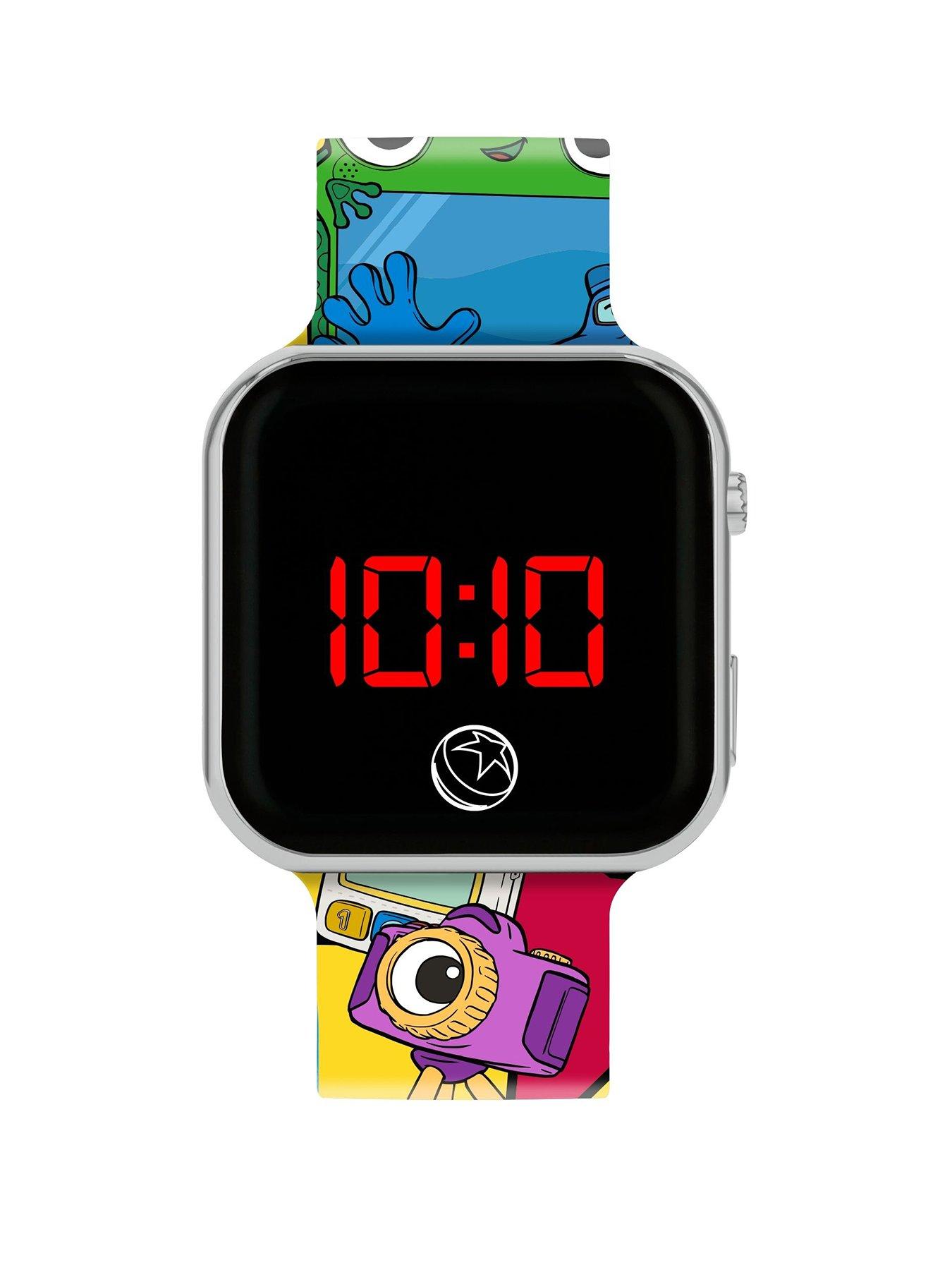 Toy Story Toy story 5 LED Display Watch with Silicone Character Strap for Kids