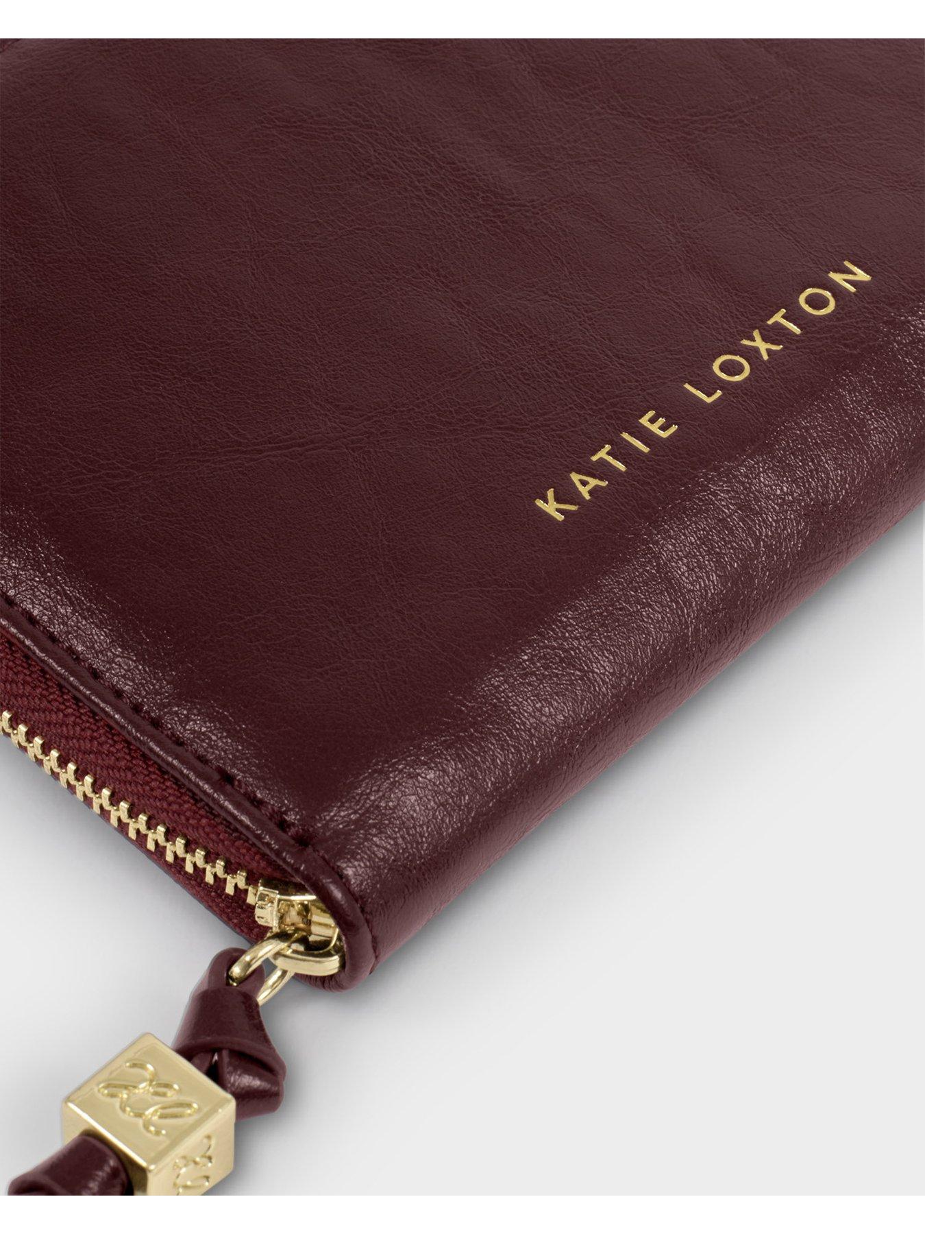 Image 5 of 6 of Katie Loxton SLIM JEWELLERY CASE , MORE AMOUR , Cherry Distressed/ Pink , 9.5cm x 17cm x 7cm