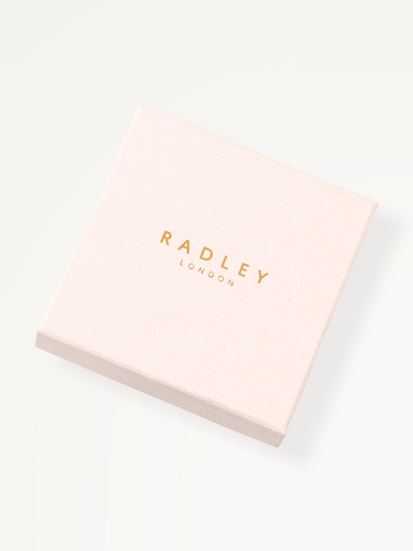 Image 5 of 5 of Radley Radley Silver Plated Stone Set & Smooth  Friendship Bracelet Twin Pack