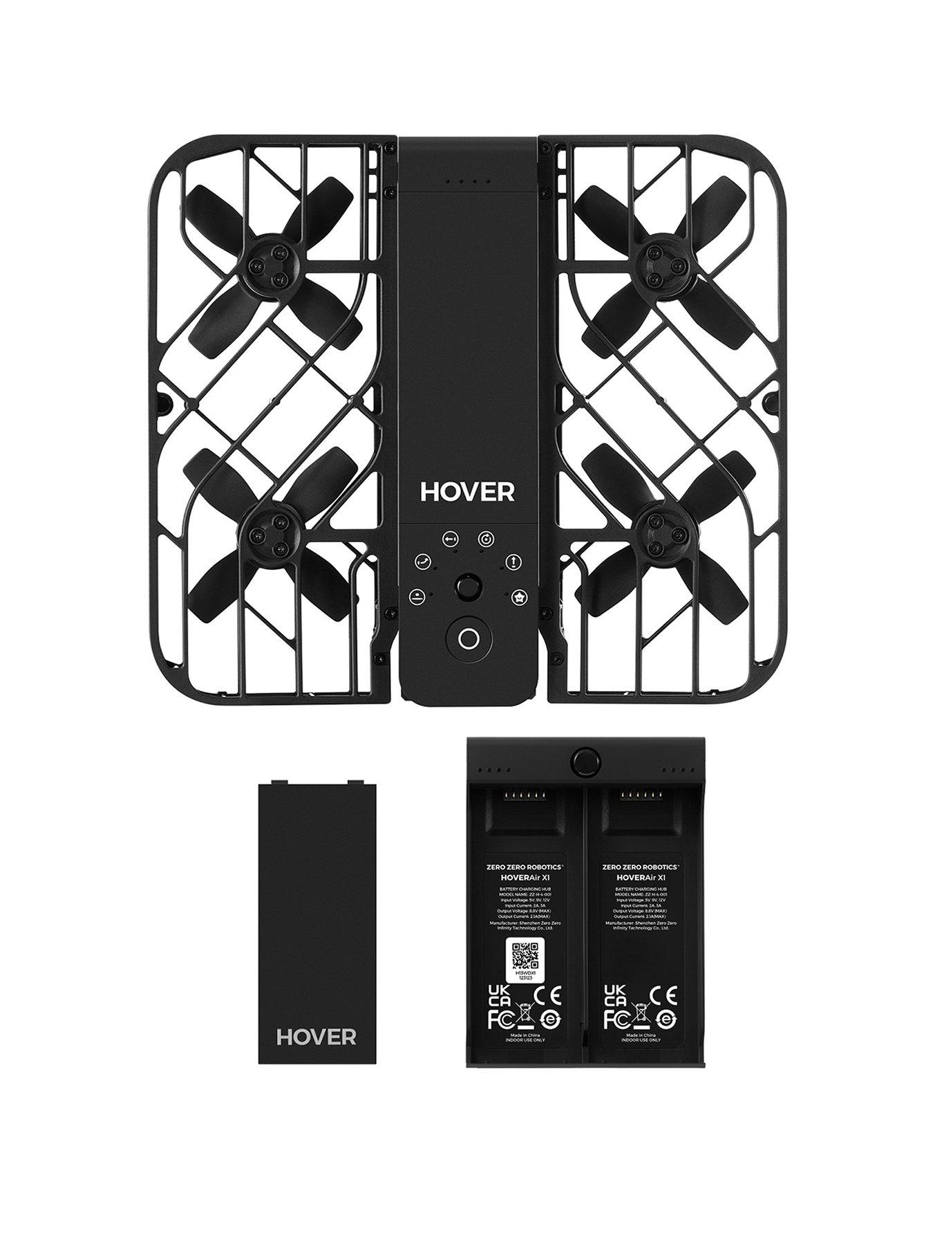 HOVERAir X1 Pocket-Sized Self-Flying Camera Drone Combo - Black