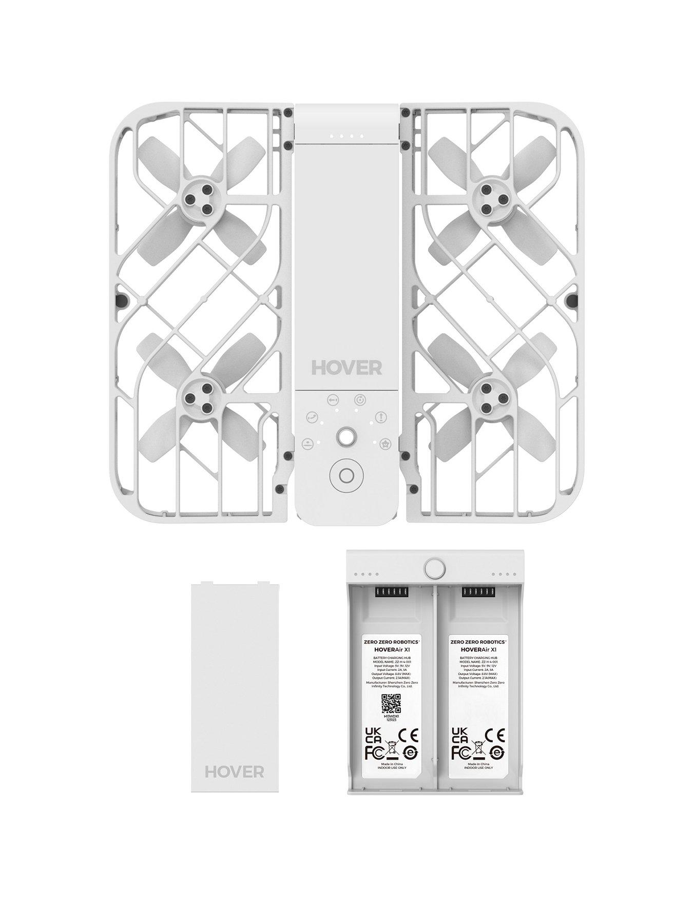 HOVERAir X1 Pocket-Sized Self-Flying Camera - Combo - White
