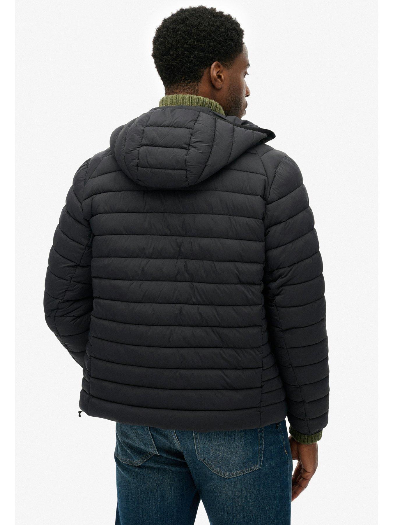 Image 2 of 6 of Superdry Hooded Fuji Lite Jacket - Navy