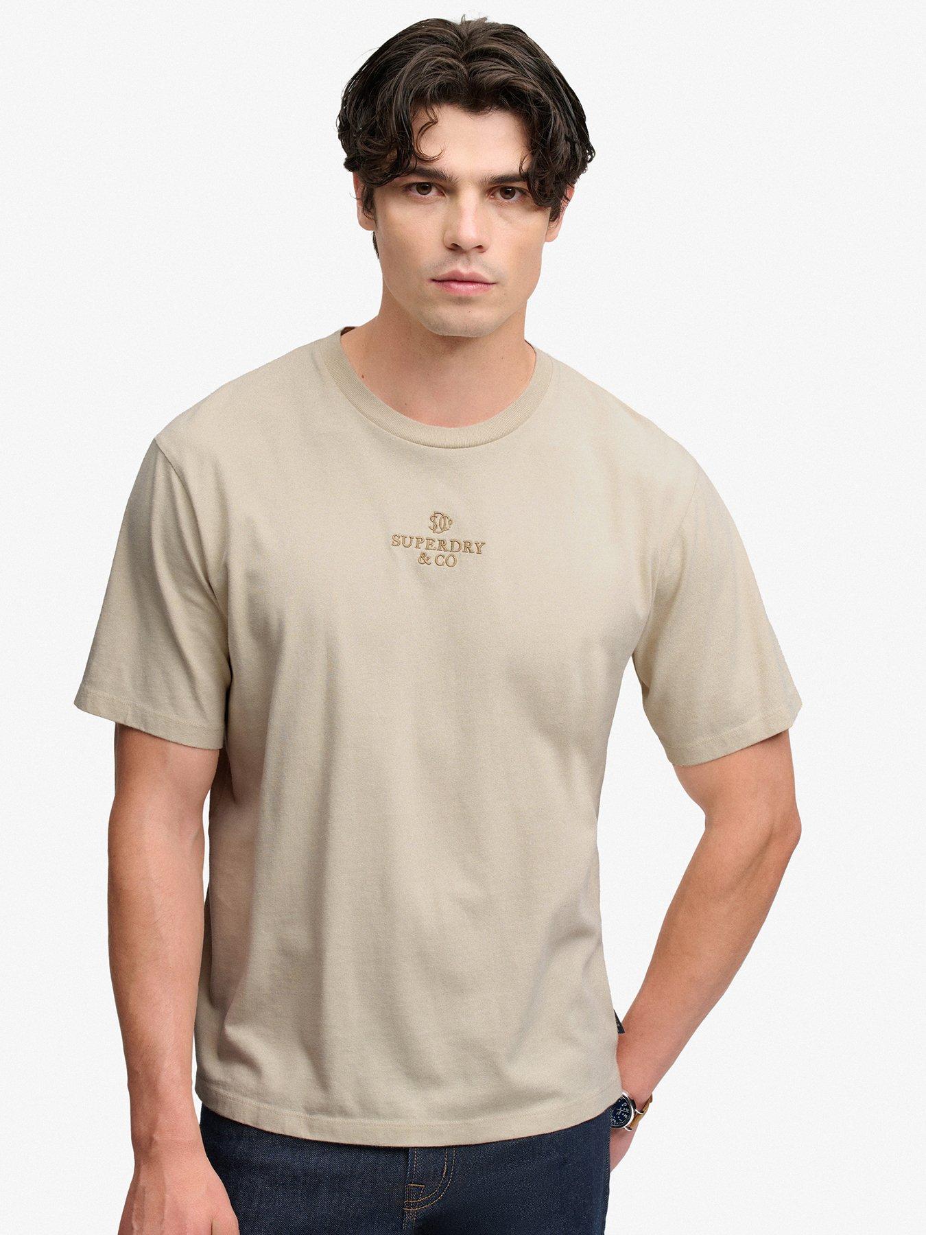 Image 1 of 5 of Superdry Superdry Micro Logo T-Shirt - White