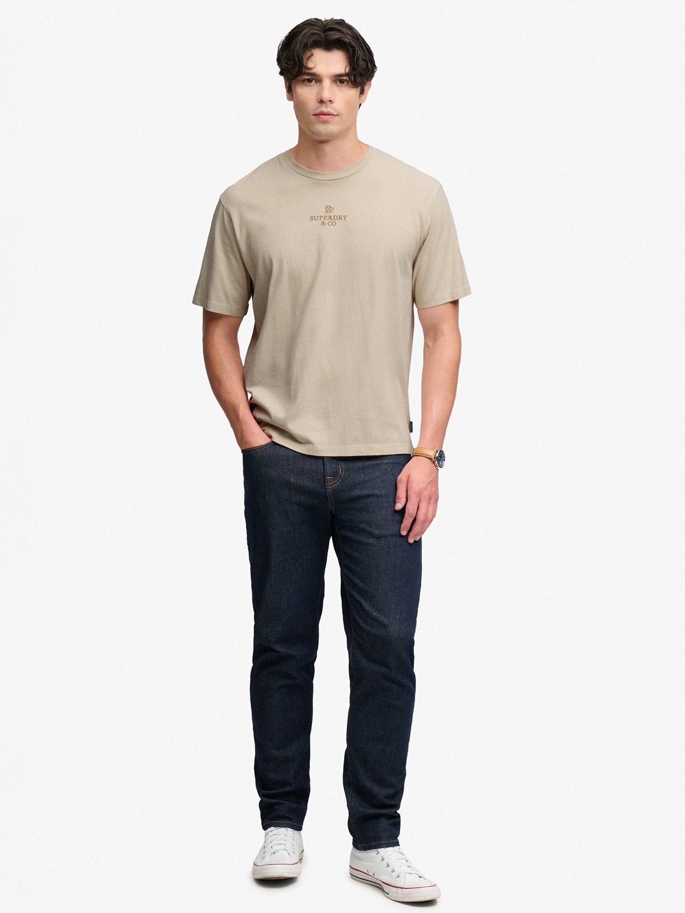 Image 3 of 5 of Superdry Superdry Micro Logo T-Shirt - White