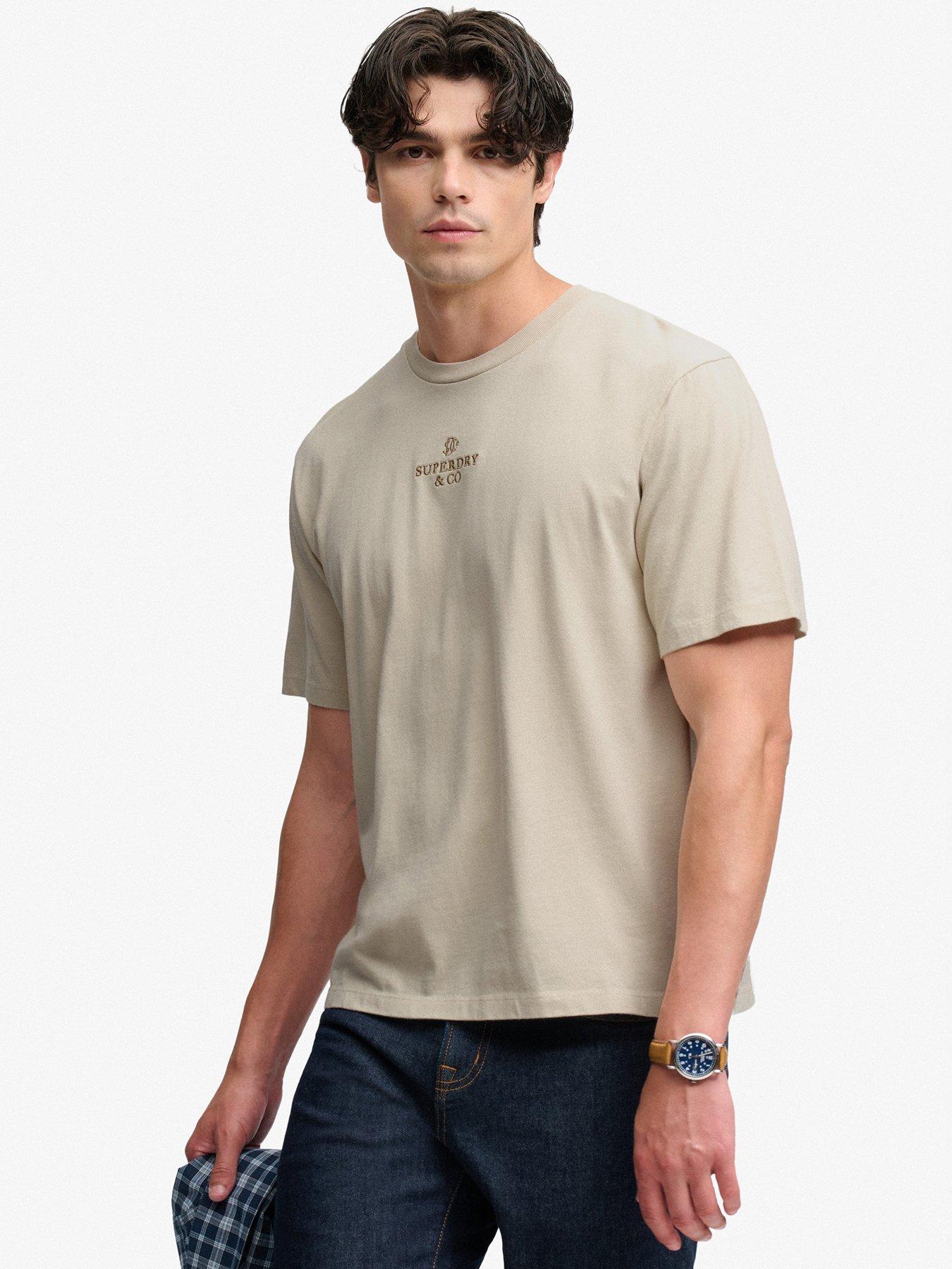 Image 4 of 5 of Superdry Superdry Micro Logo T-Shirt - White