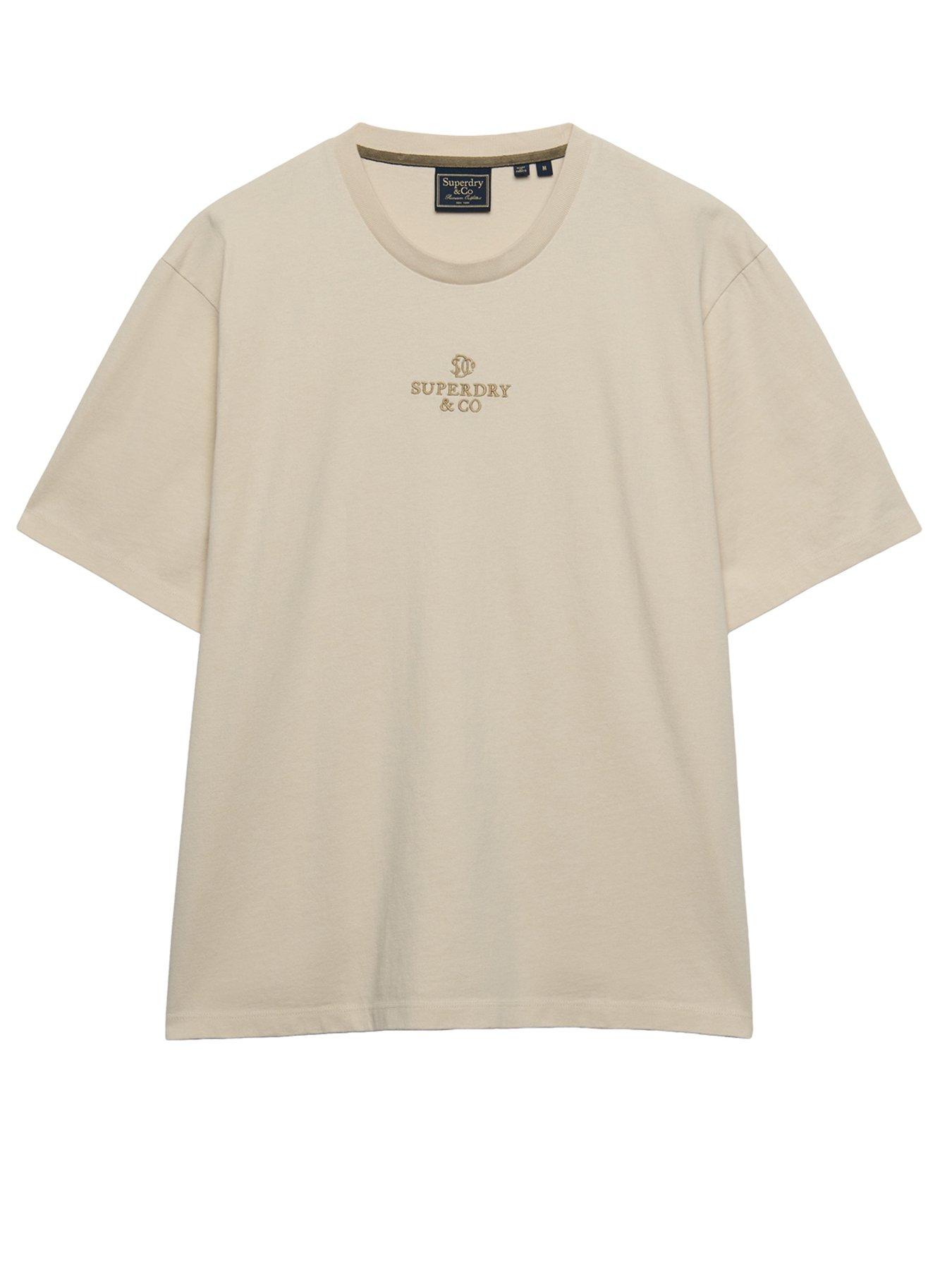 Image 5 of 5 of Superdry Superdry Micro Logo T-Shirt - White