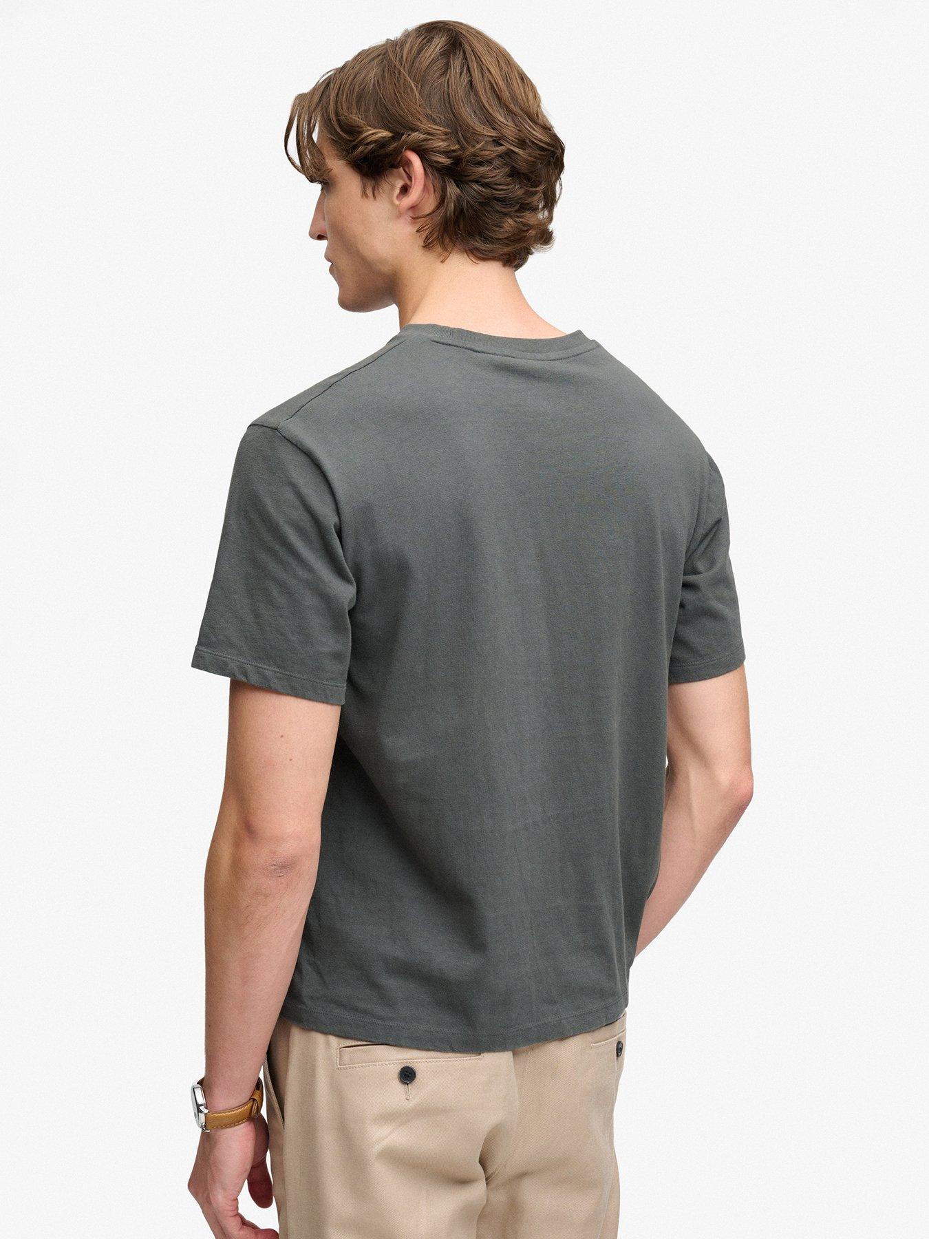Image 2 of 5 of Superdry Superdry Micro Logo T-Shirt - Black