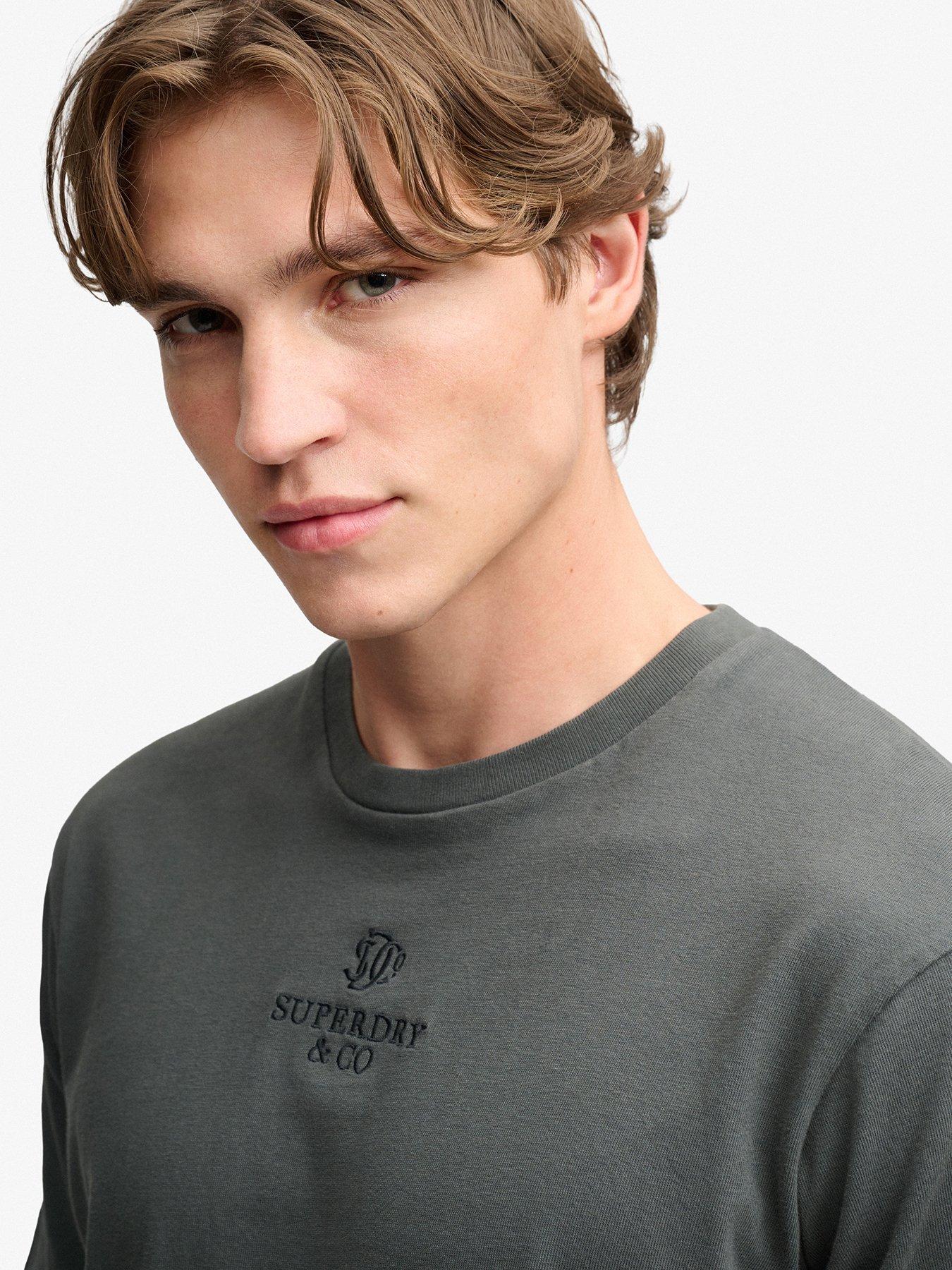 Image 5 of 5 of Superdry Superdry Micro Logo T-Shirt - Black