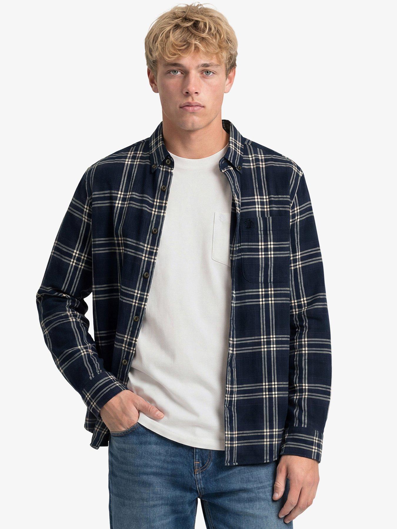 Superdry Superdry Long Sleeve Cotton Lumberjack Shirt - Navy