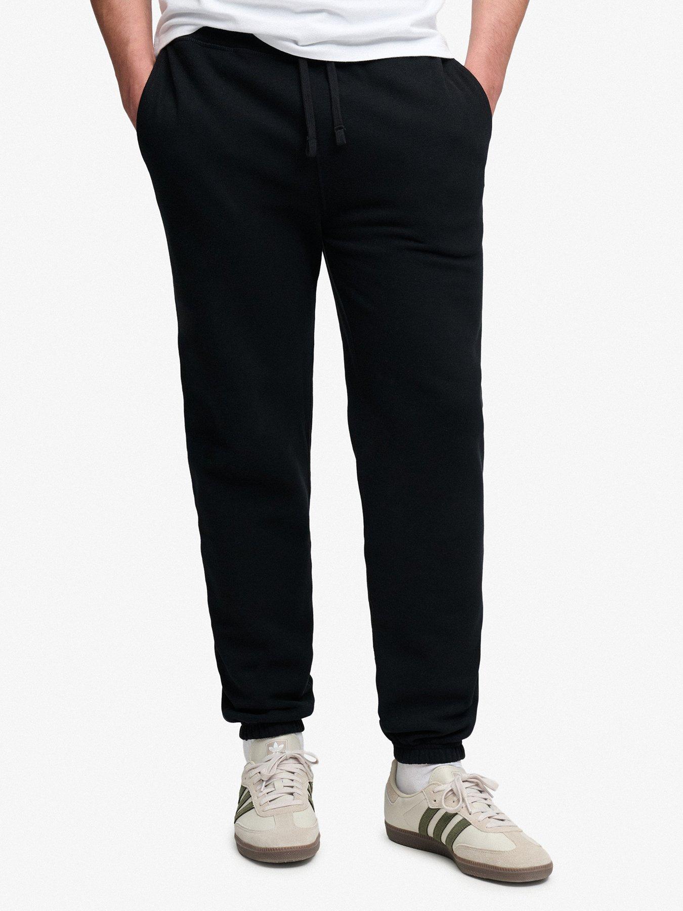 Superdry Essential Company Logo Joggers - Black
