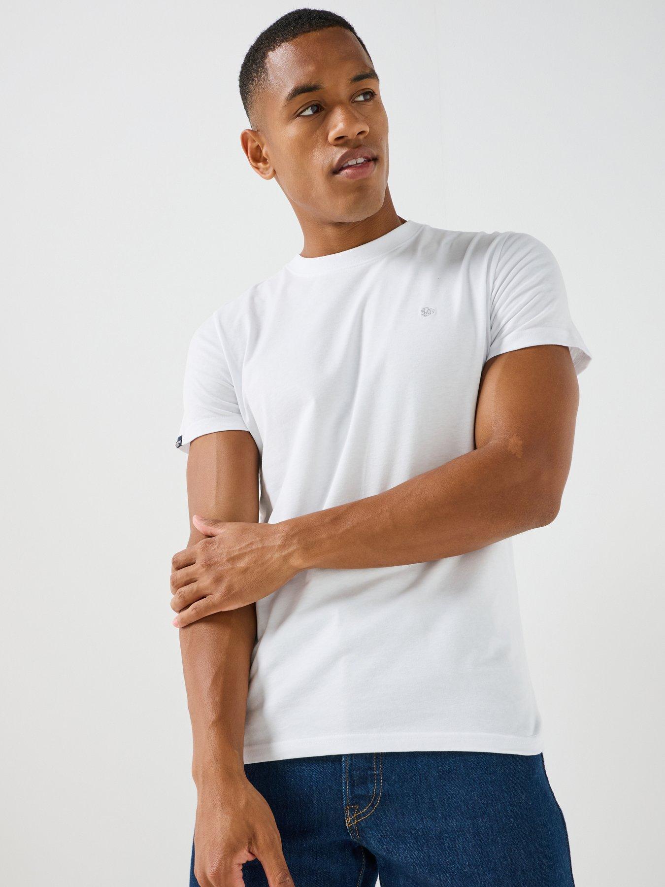 Superdry Essential Sdco Logo Embroidered T-Shirt - White