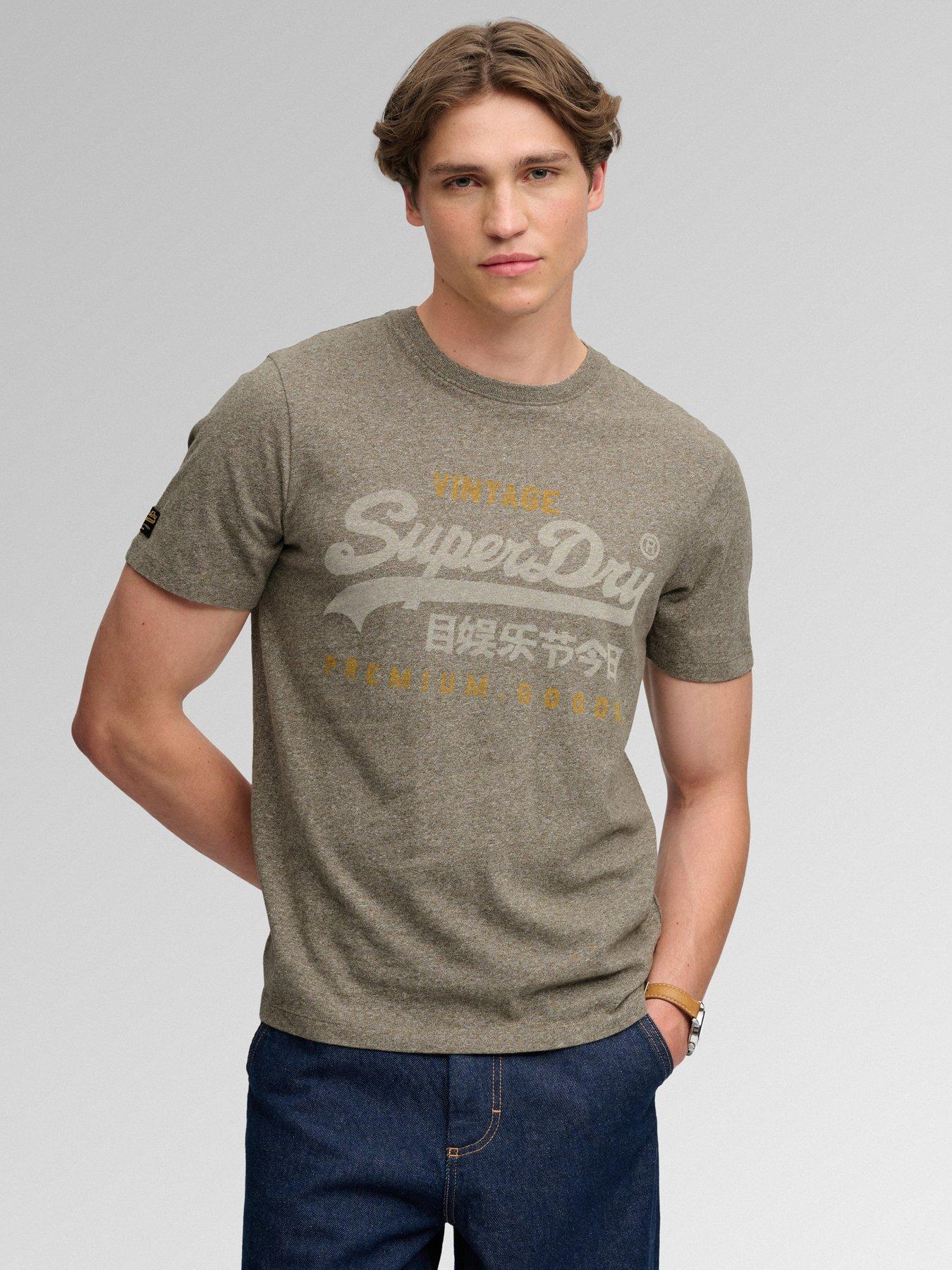 Superdry Vintage Logo Heritage Relaxed T-Shirt - Green