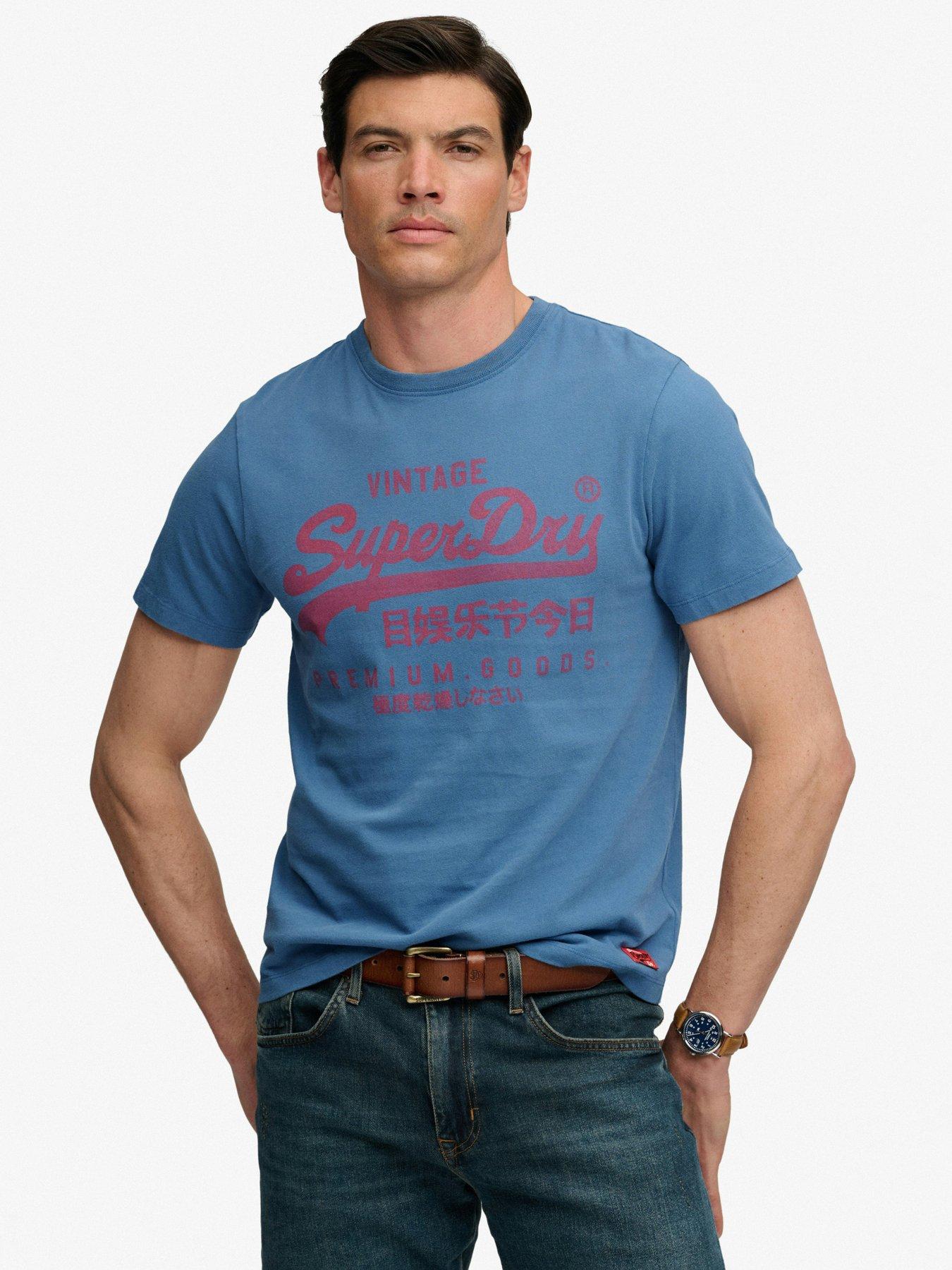 Superdry Superdry Vl Classic T-Shirt - Blue