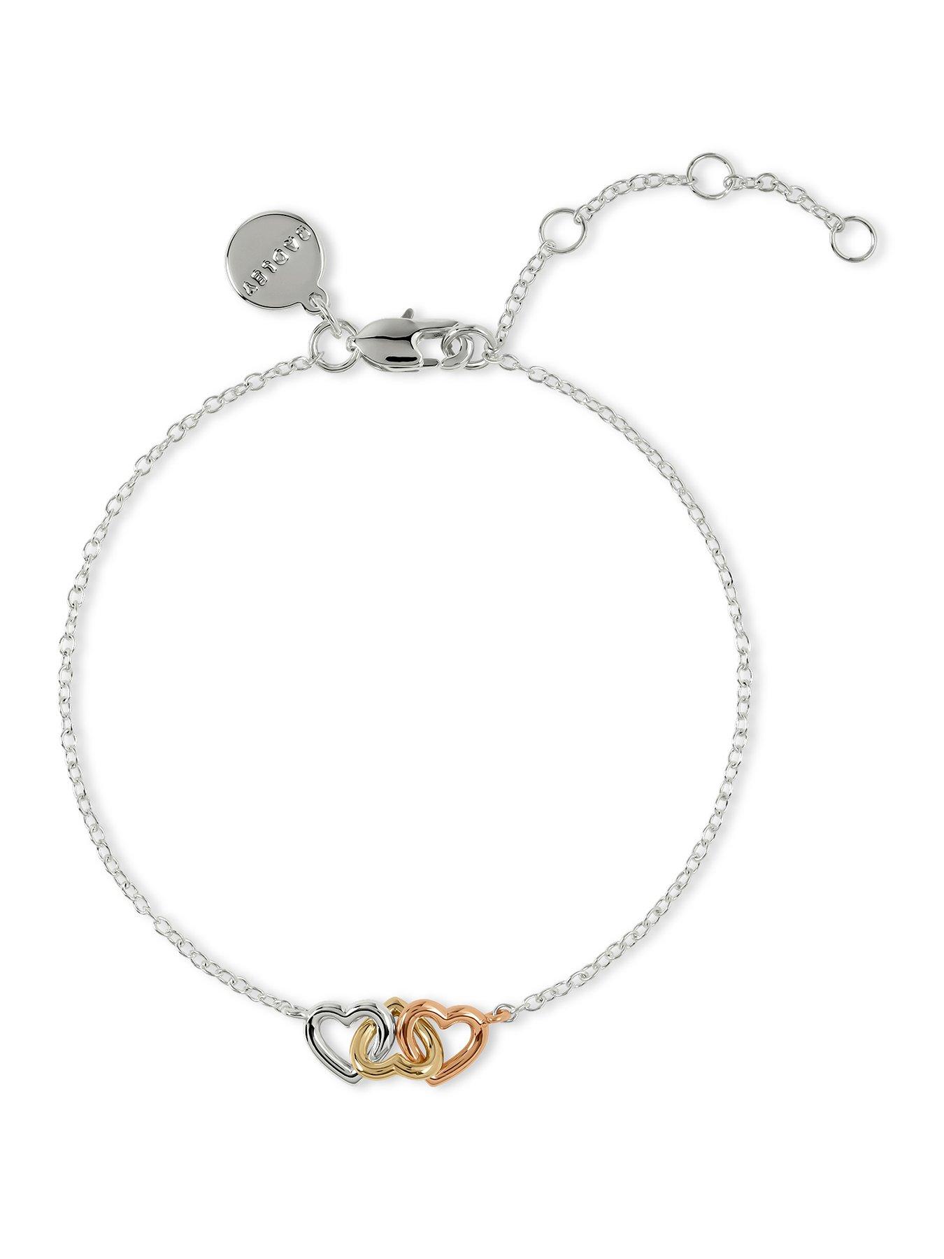 Radley Radley Triple plated heart charm bracelet